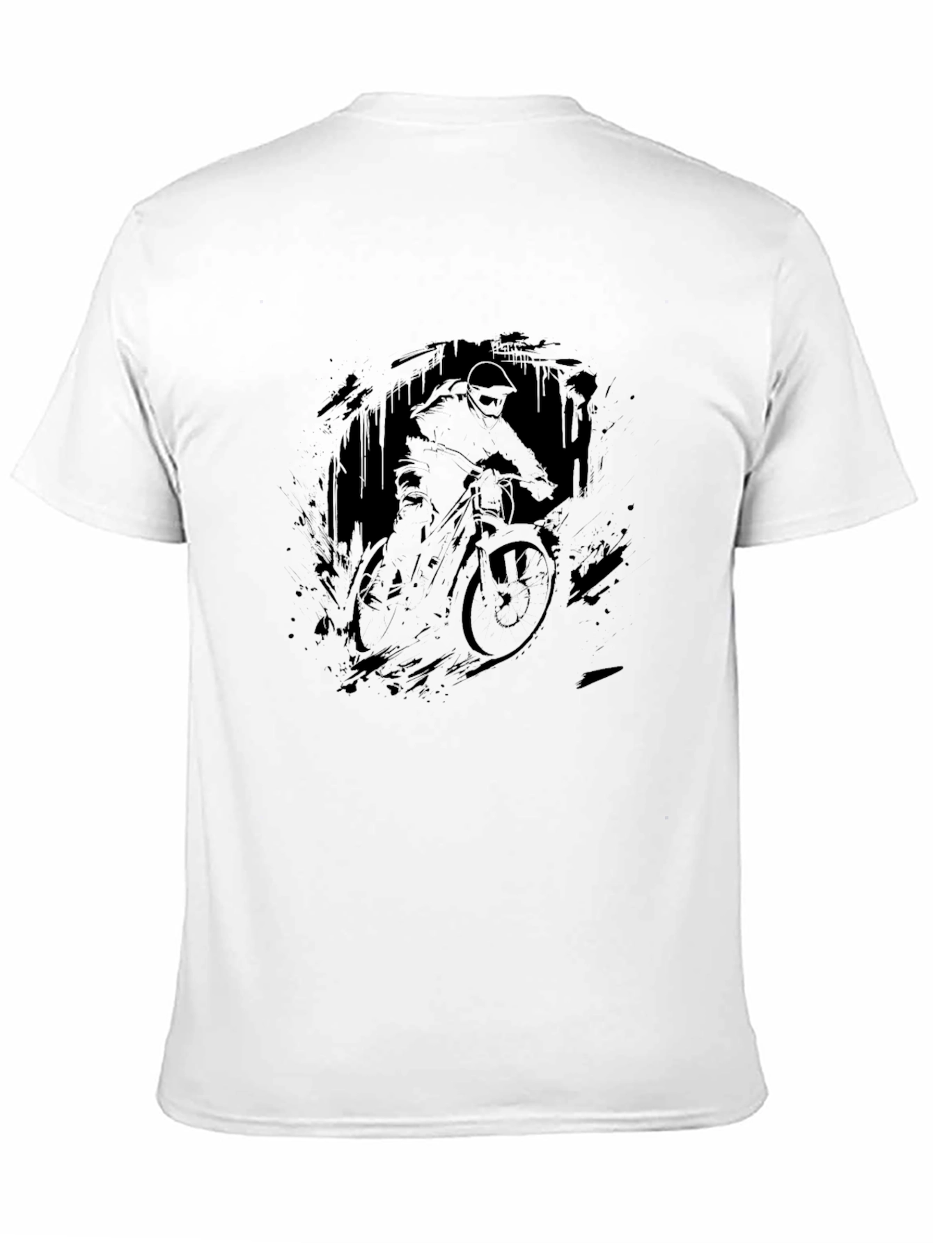 Black Mountain Bike Graphic Tee