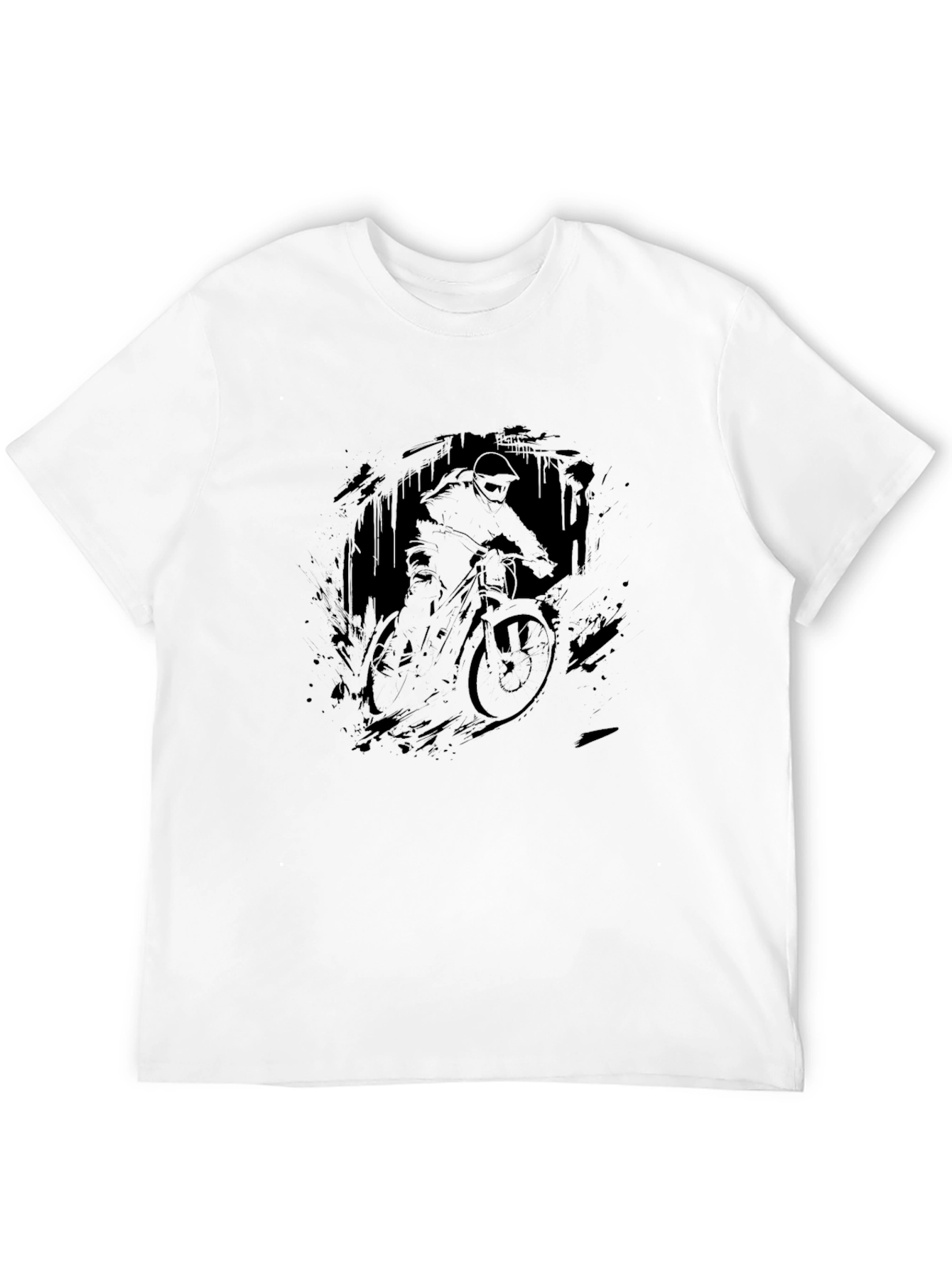 Black Mountain Bike Graphic Tee