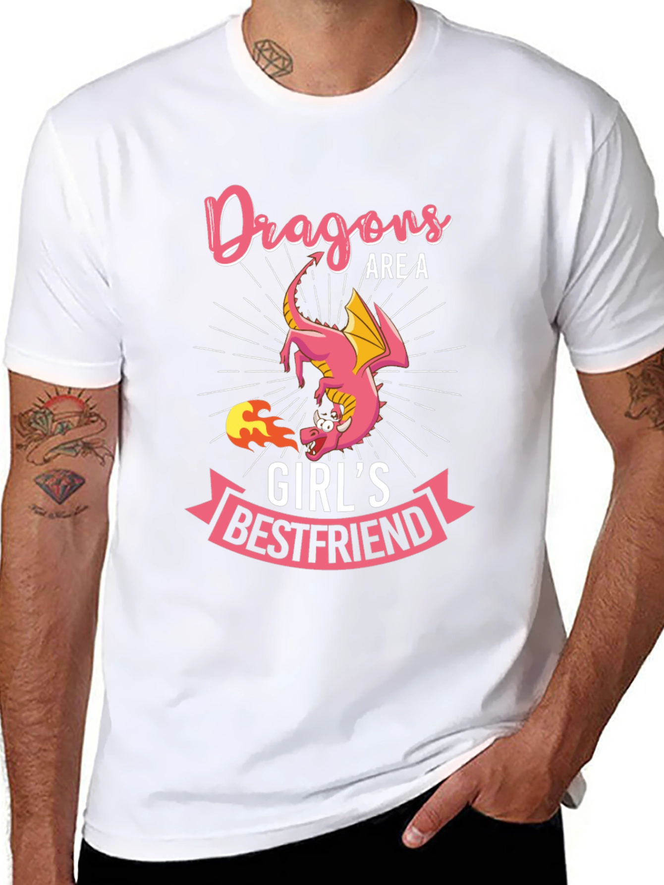 Dragons Are a Girls Best Friend T-Shirt