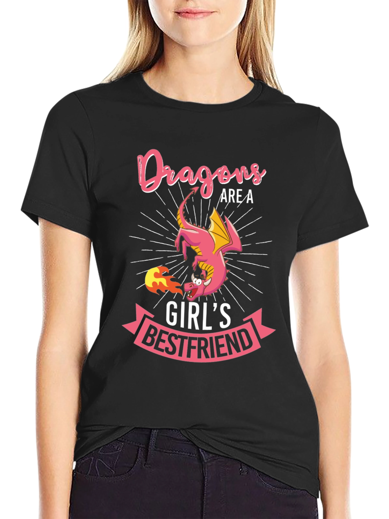 Dragons Are a Girls Best Friend T-Shirt