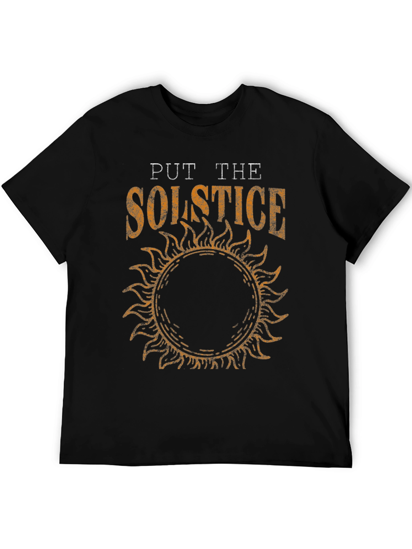 Solstice Graphic Tee - Stylish Sun Design
