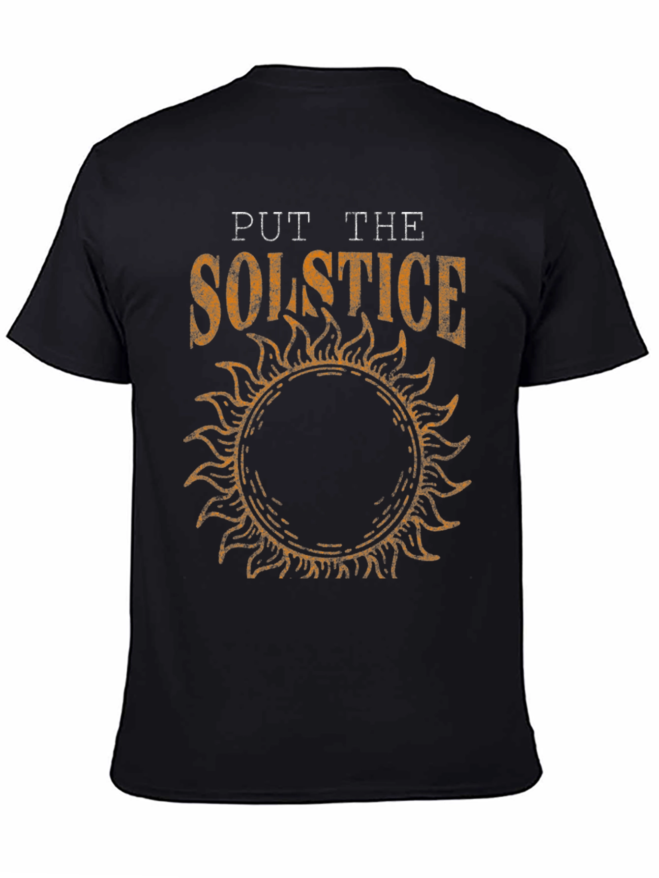 Solstice Graphic Tee - Stylish Sun Design