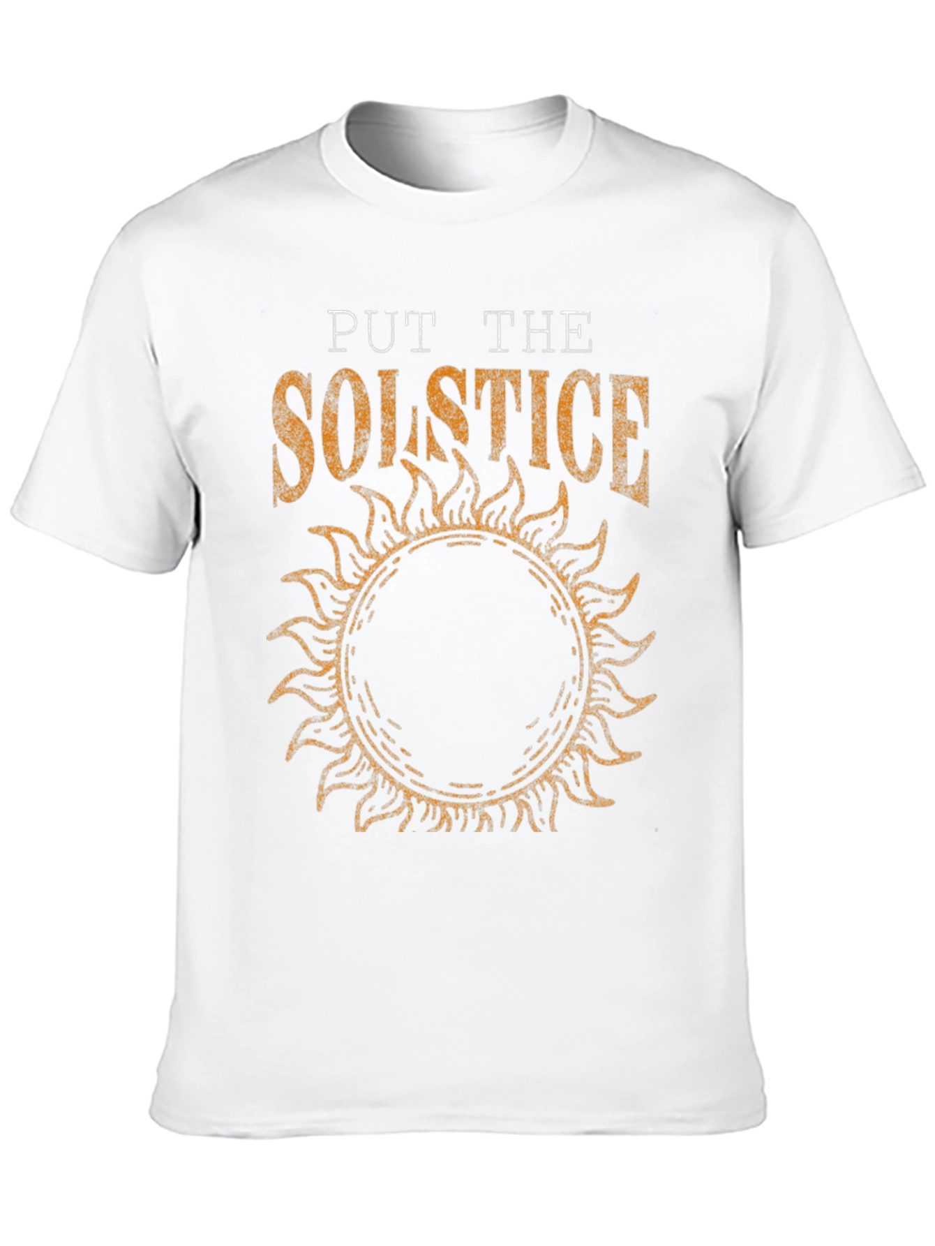 Solstice Graphic Tee - Stylish Sun Design