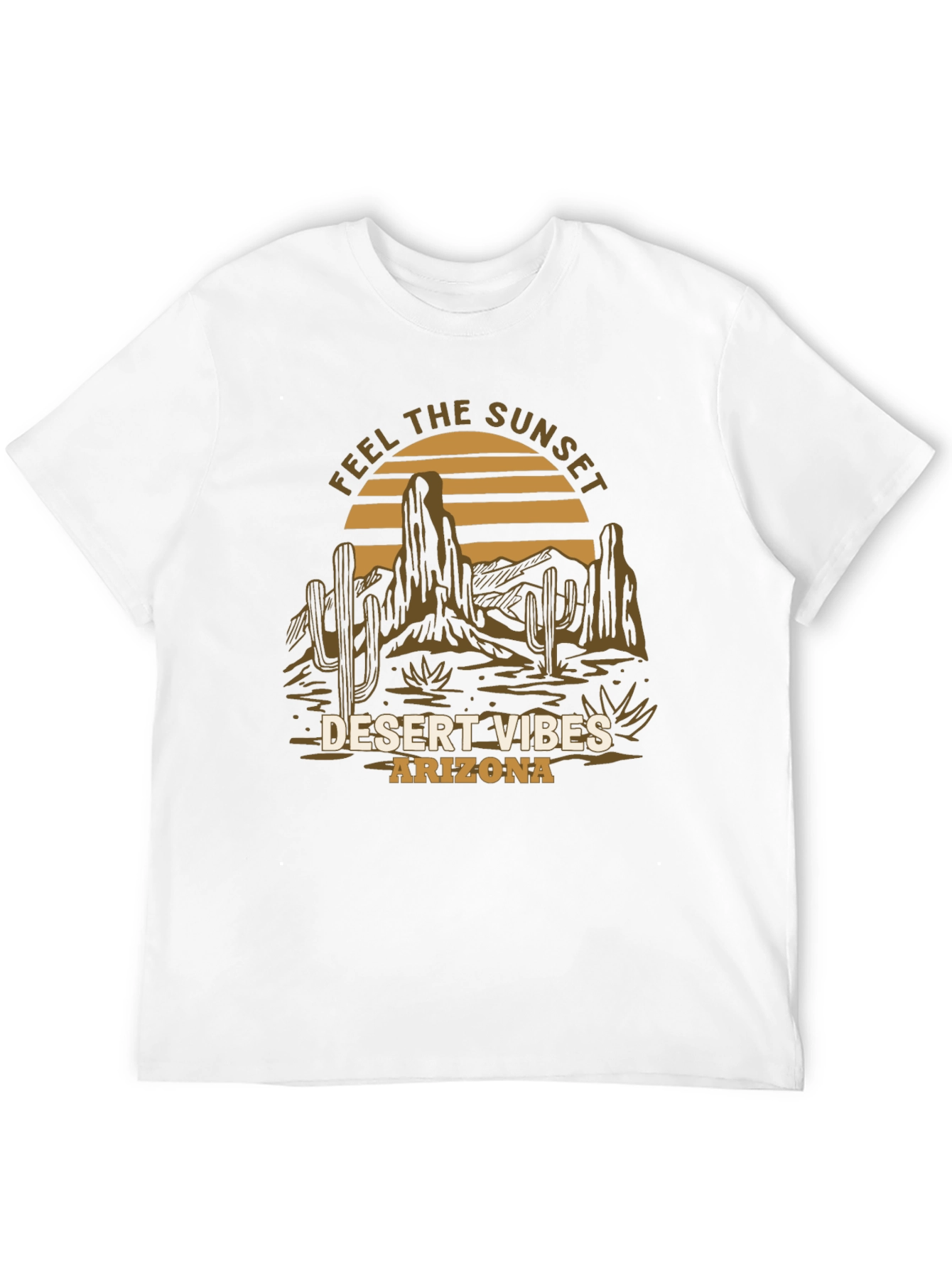 Desert Vibes Arizona Tee - Sunset Graphic T-Shirt