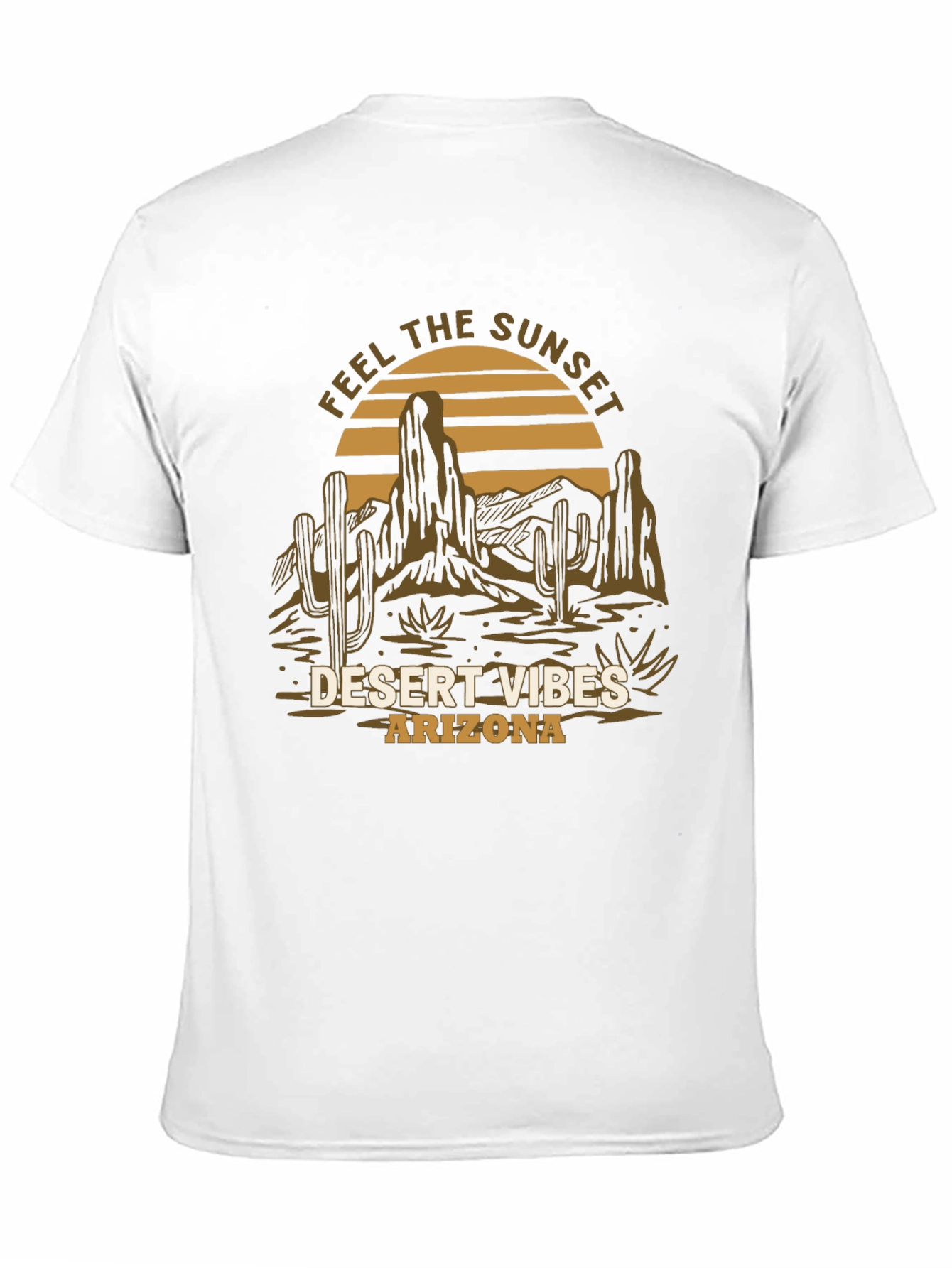 Desert Vibes Arizona Tee - Sunset Graphic T-Shirt