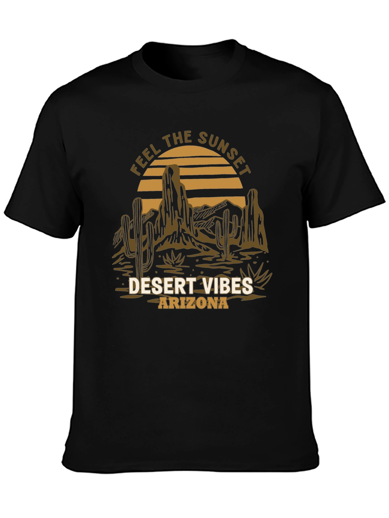Desert Vibes Arizona Tee - Sunset Graphic T-Shirt