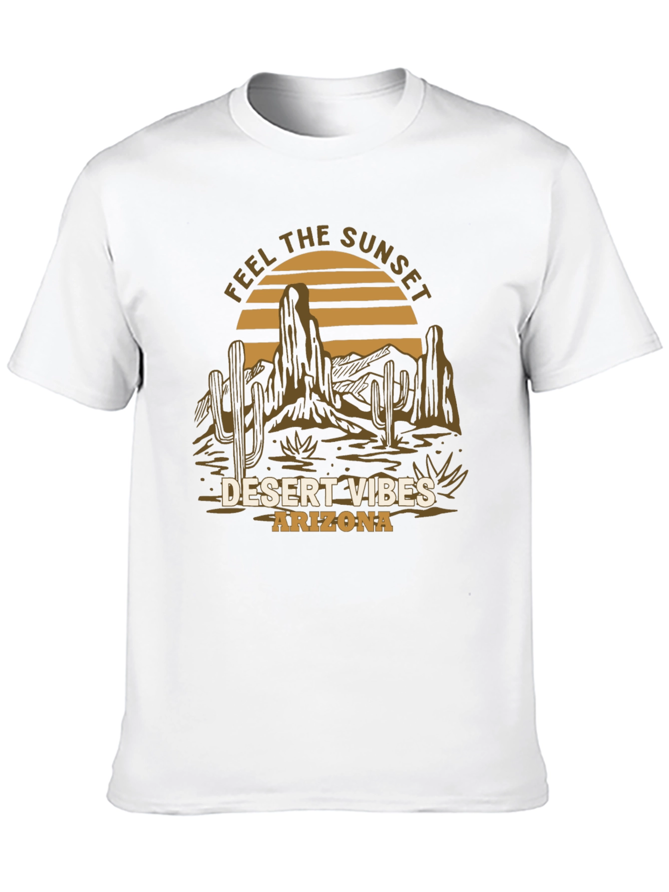 Desert Vibes Arizona Tee - Sunset Graphic T-Shirt
