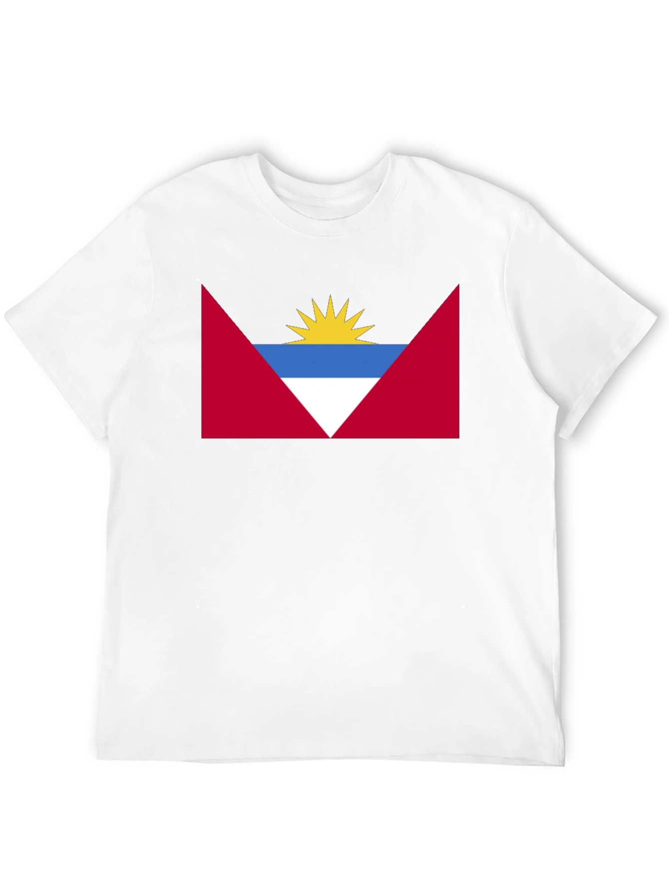 Antigua and Barbuda Flag Graphic T-Shirt