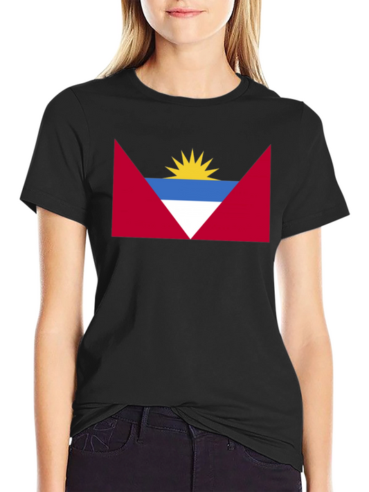 Antigua and Barbuda Flag Graphic T-Shirt