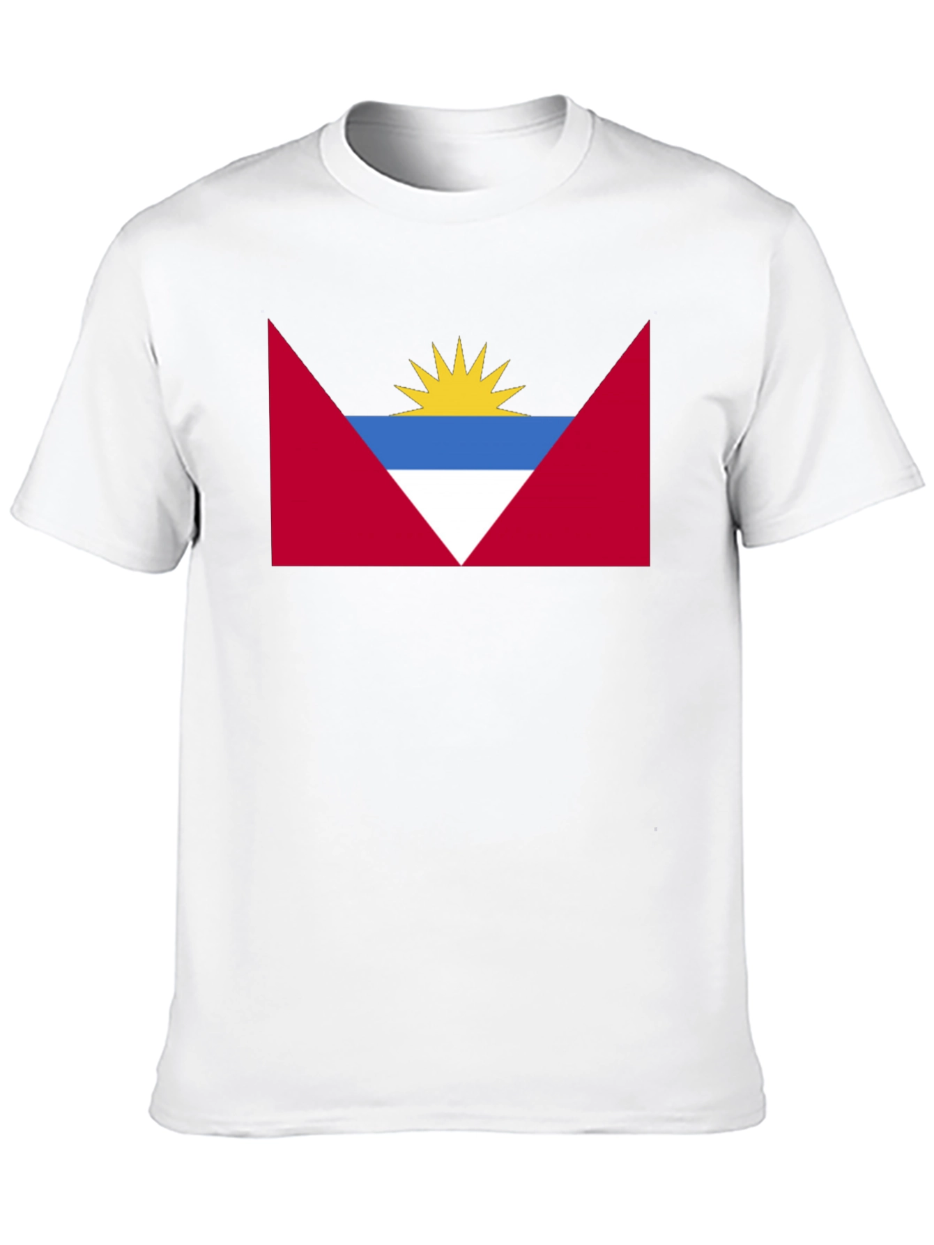 Antigua and Barbuda Flag Graphic T-Shirt