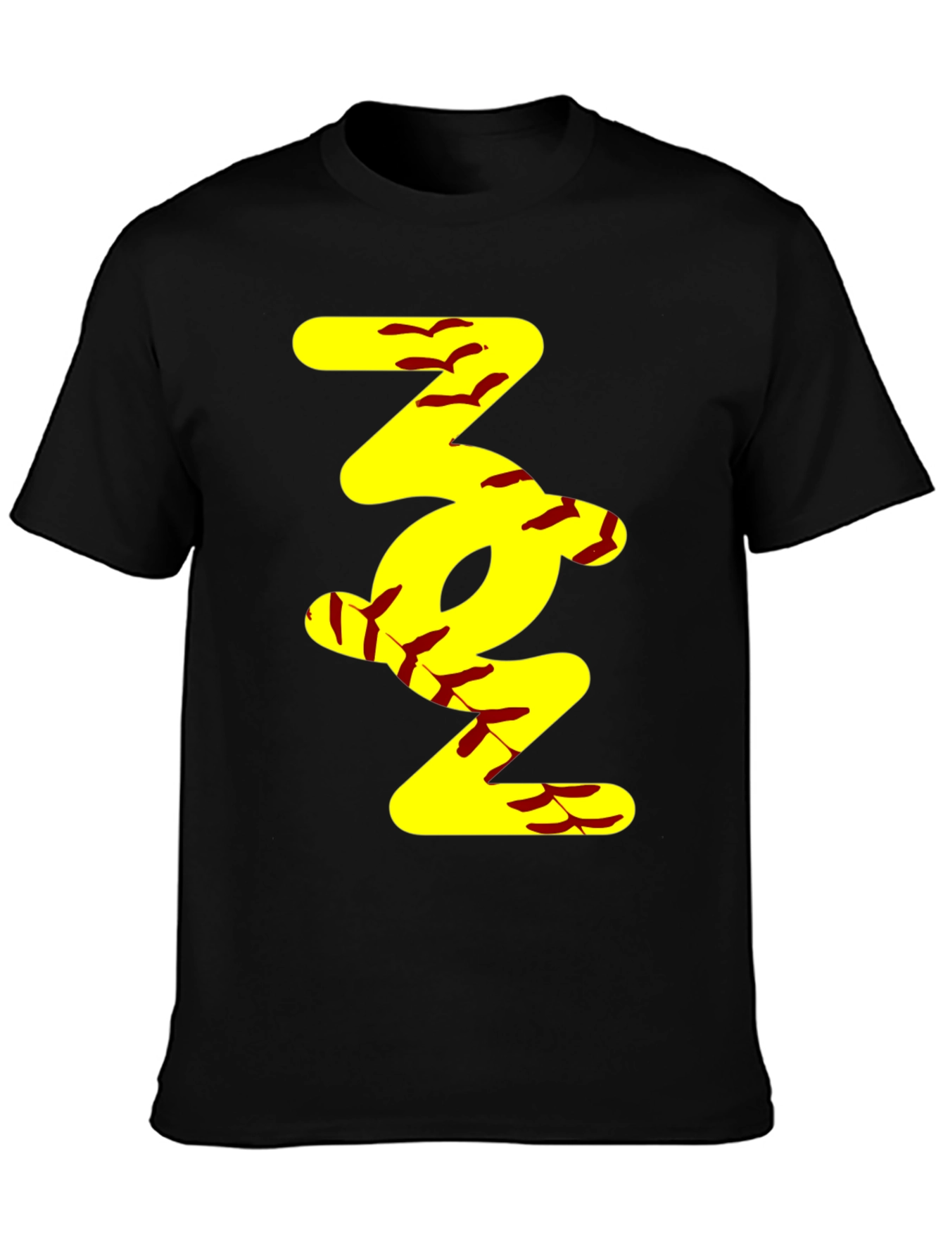 Softball Stitch Tee - Trendy Sportswear