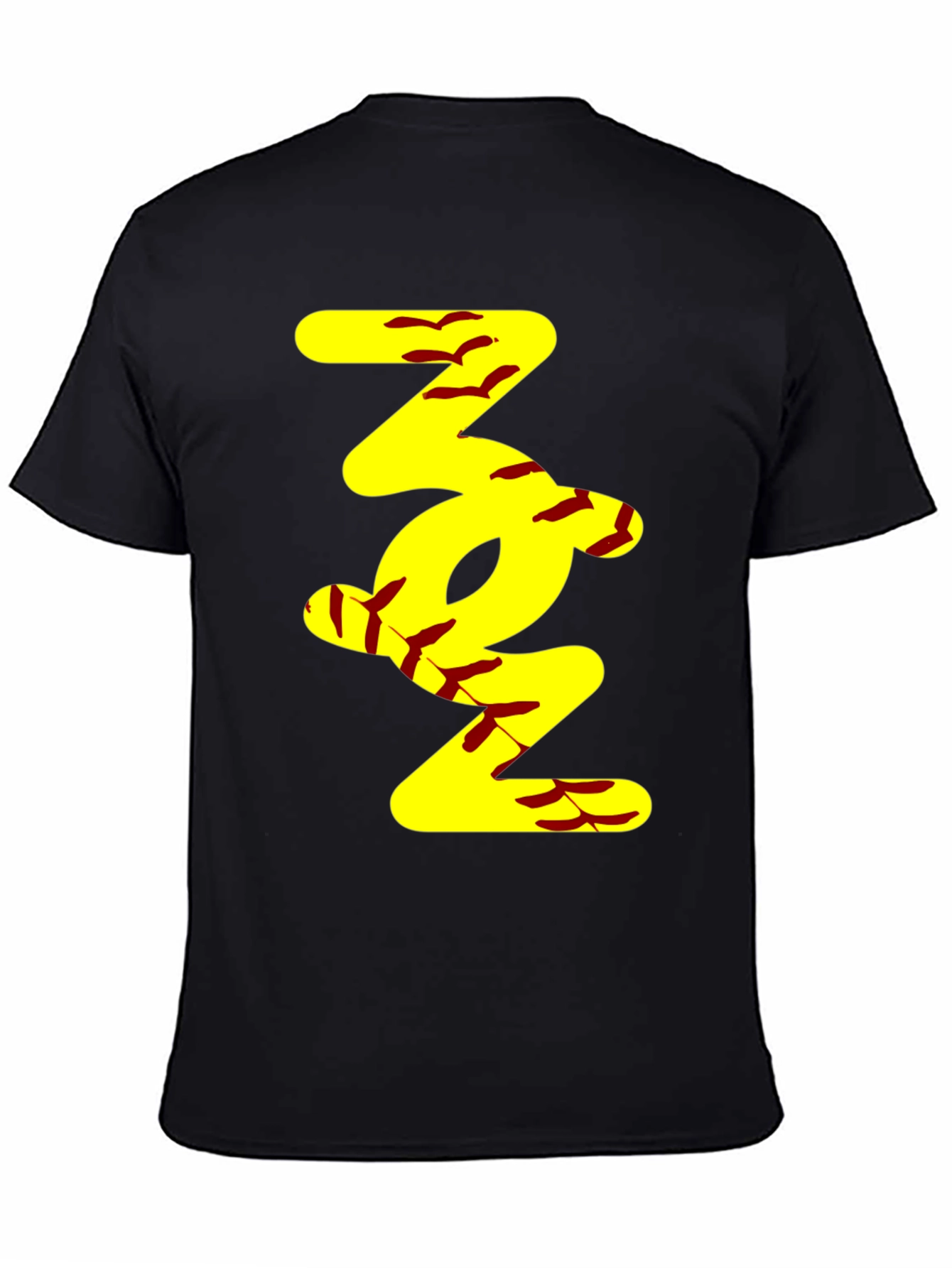 Softball Stitch Tee - Trendy Sportswear