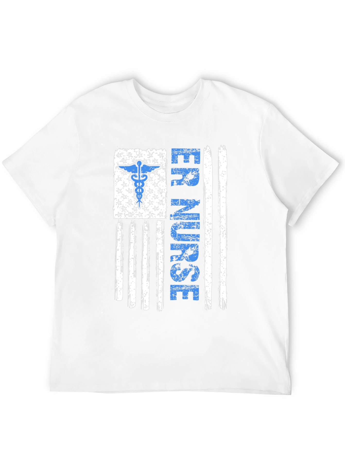 ER Nurse American Flag Graphic Tee