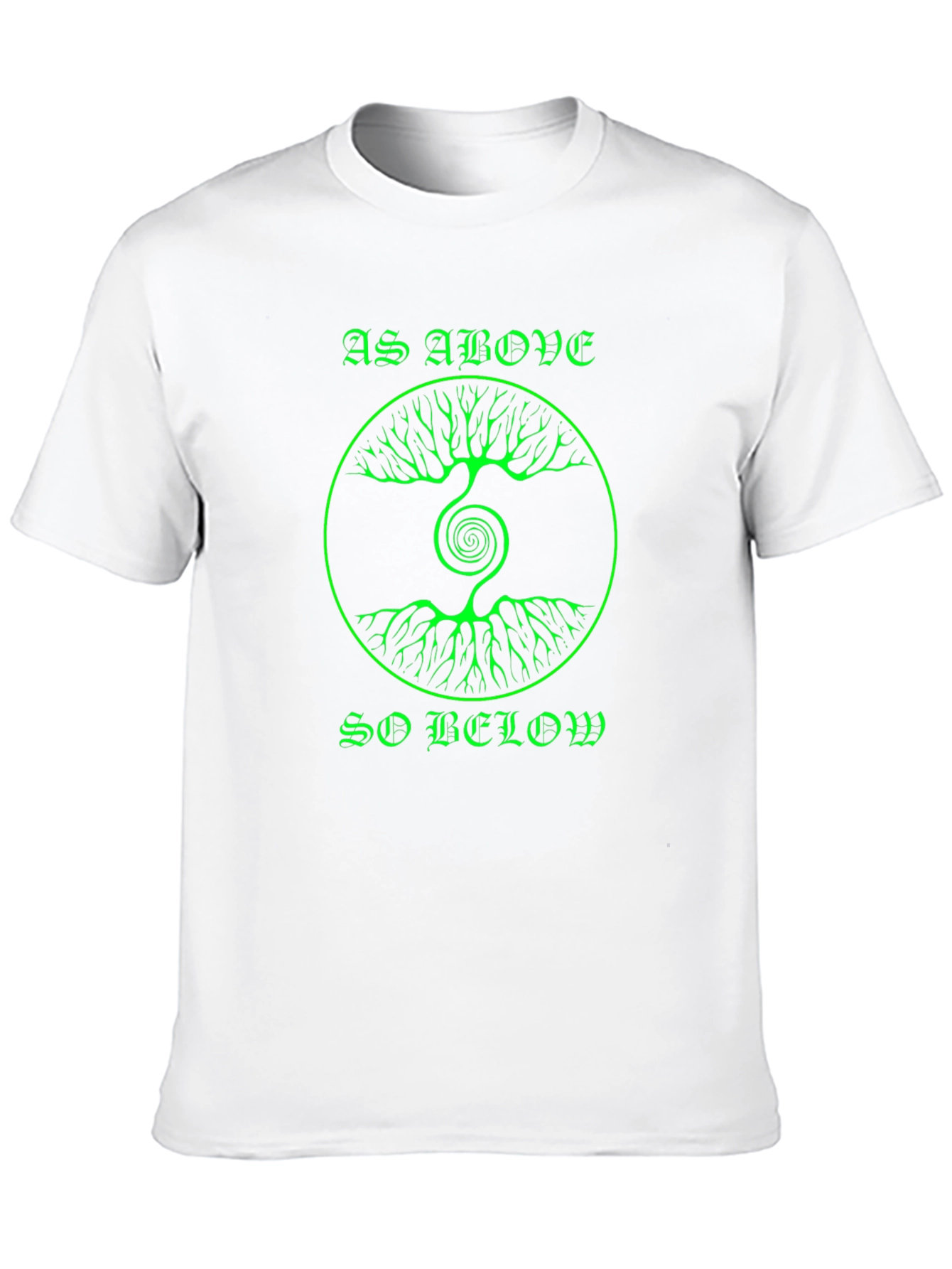 As Above So Below Tree Graphic T-Shirt