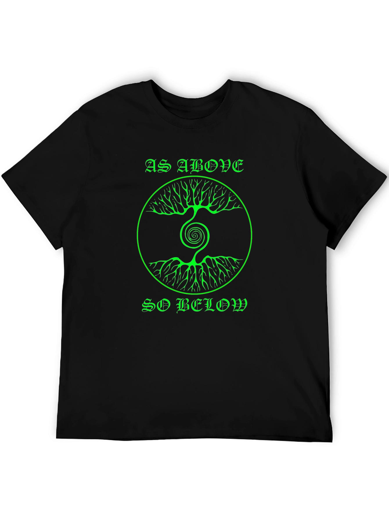 As Above So Below Tree Graphic T-Shirt