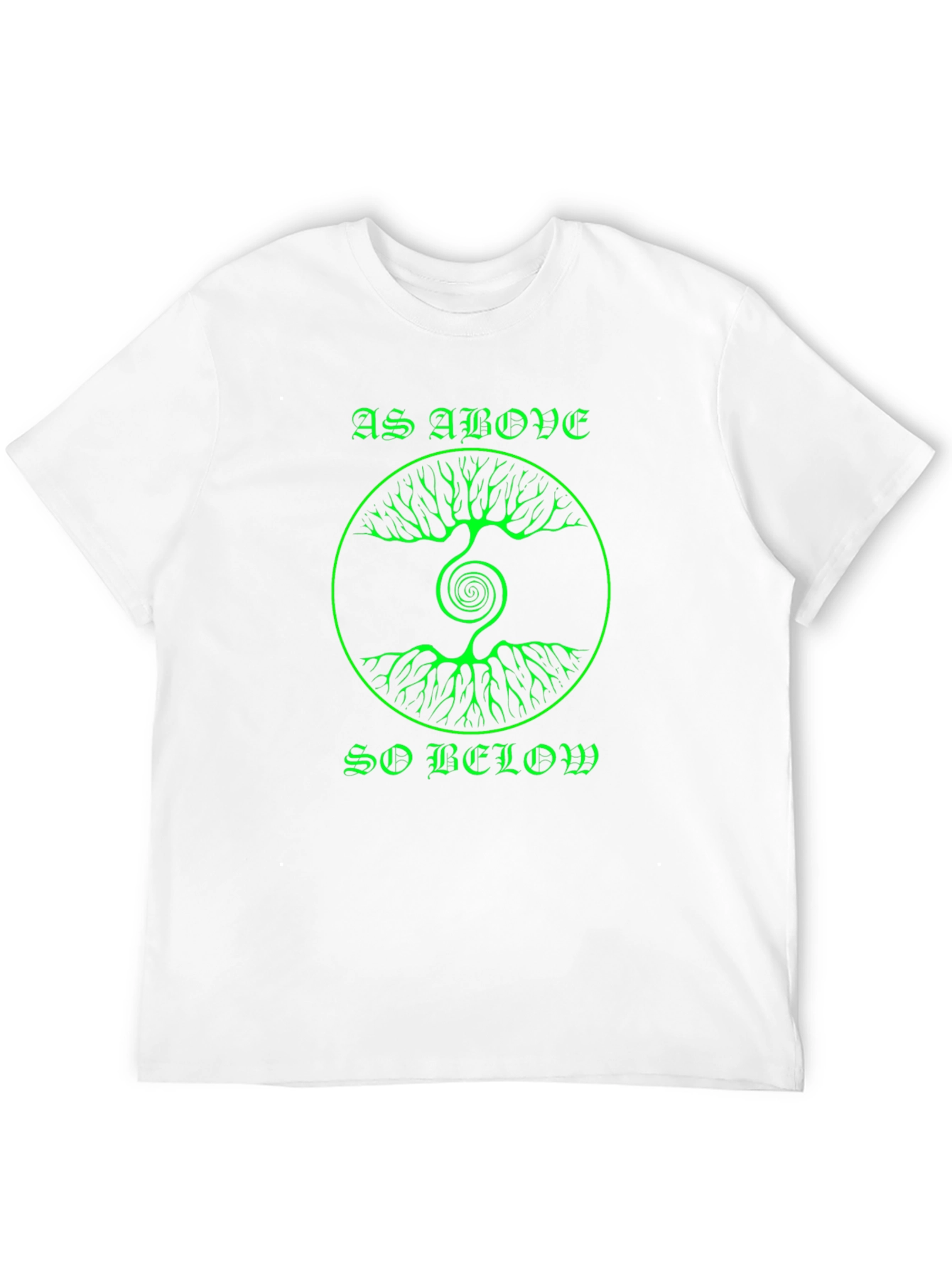 As Above So Below Tree Graphic T-Shirt