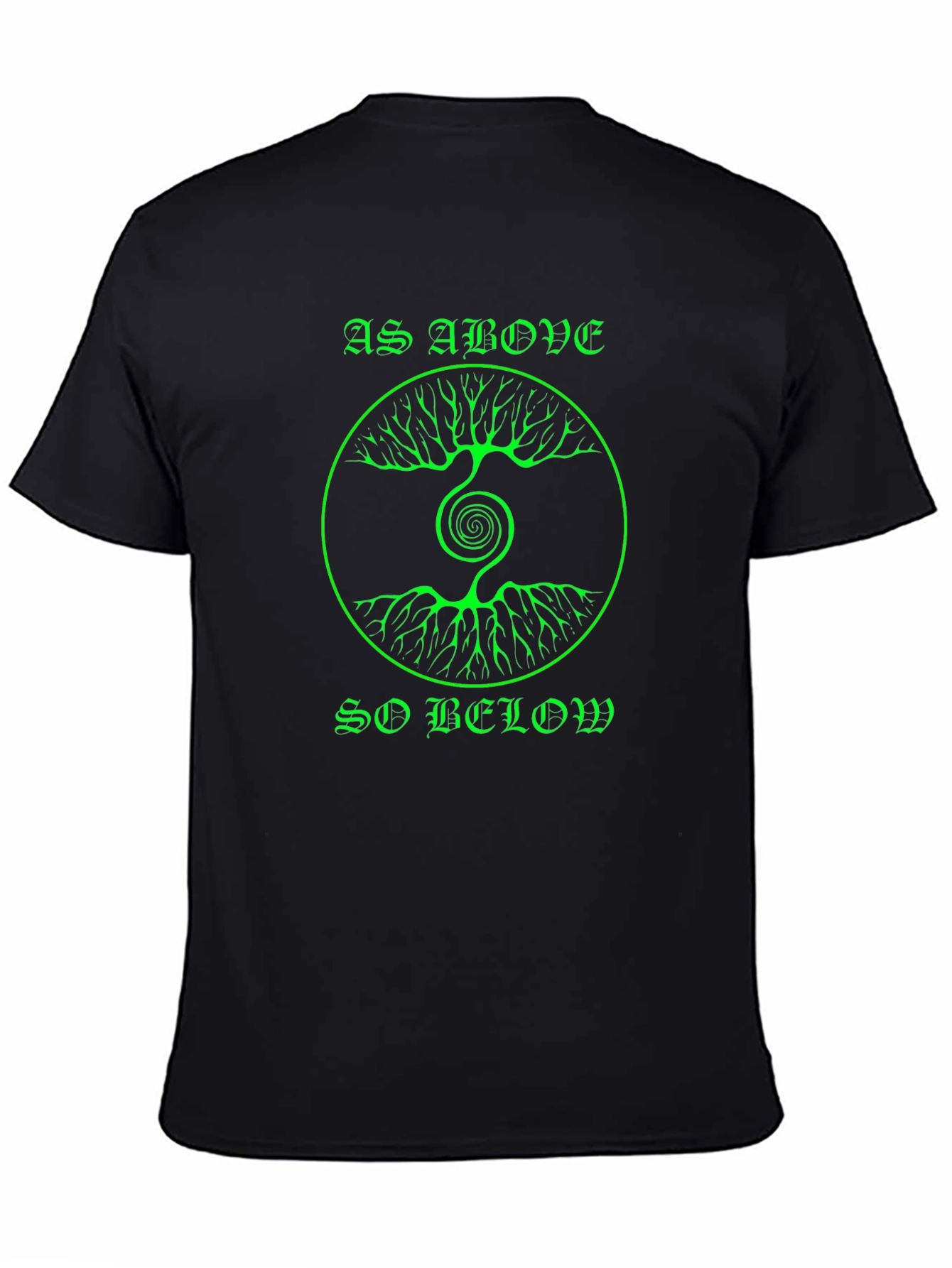 As Above So Below Tree Graphic T-Shirt