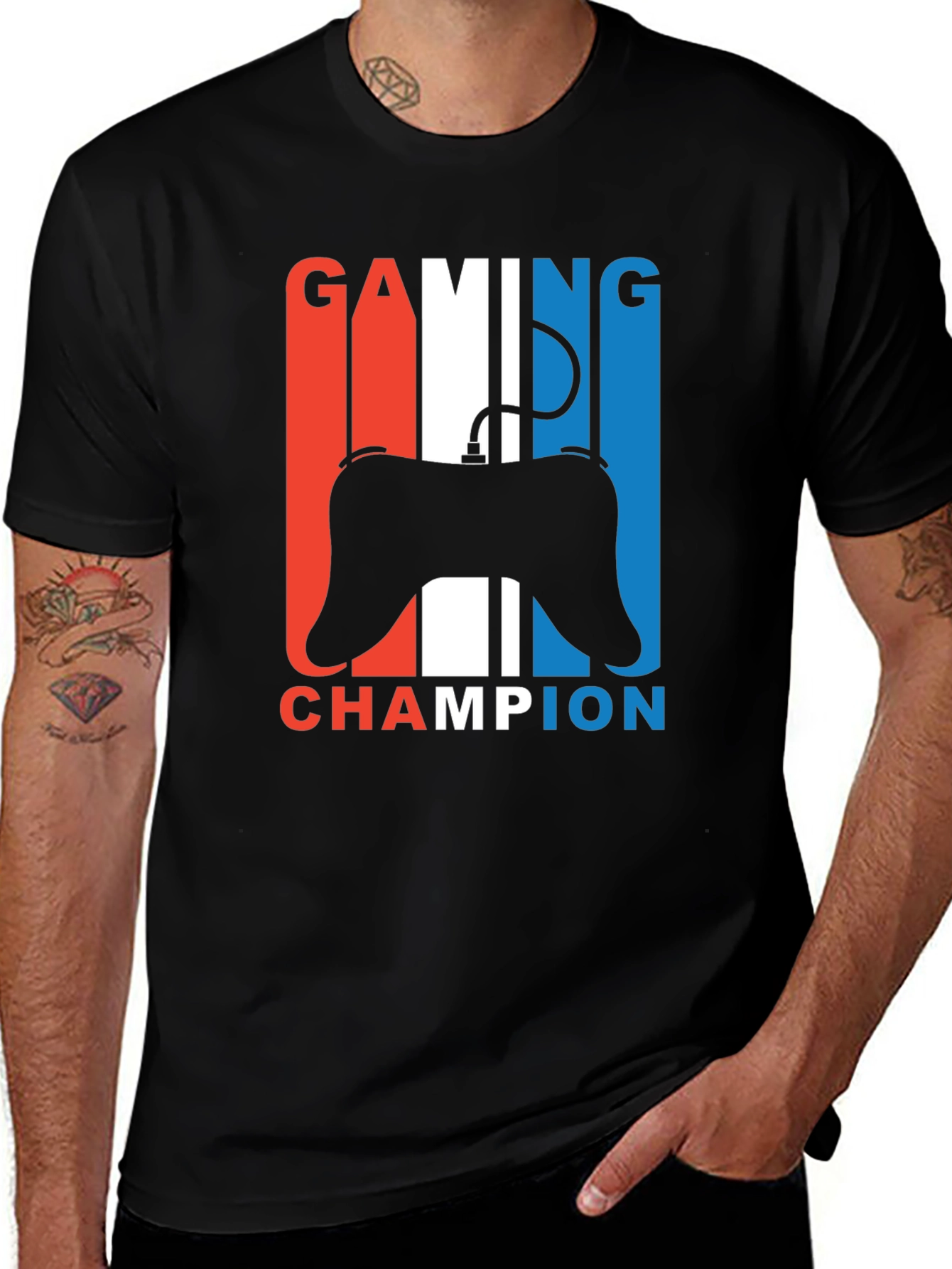 Gaming Champion T-Shirt - Gamer Tee