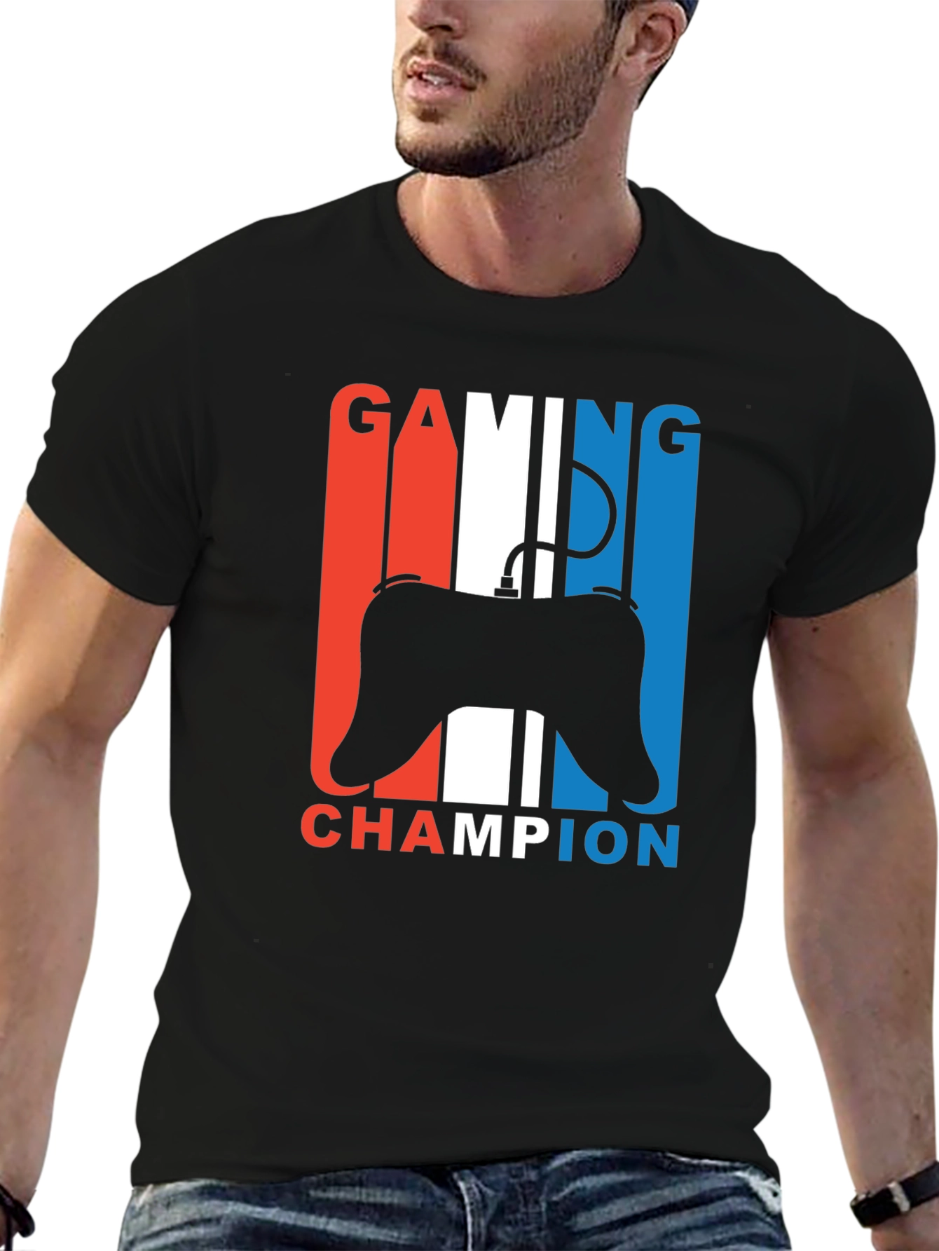 Gaming Champion T-Shirt - Gamer Tee