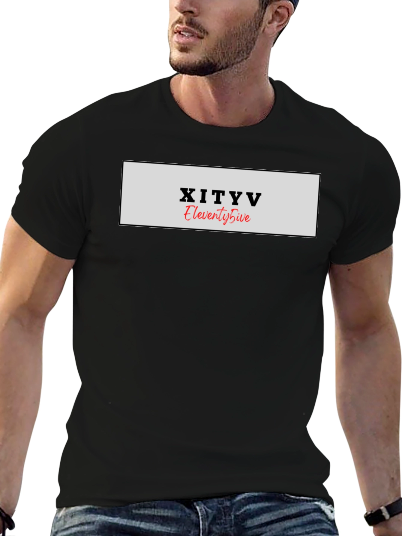 XITYV ElevenntyFive Graphic Tee - Stylish Cotton T-Shirt