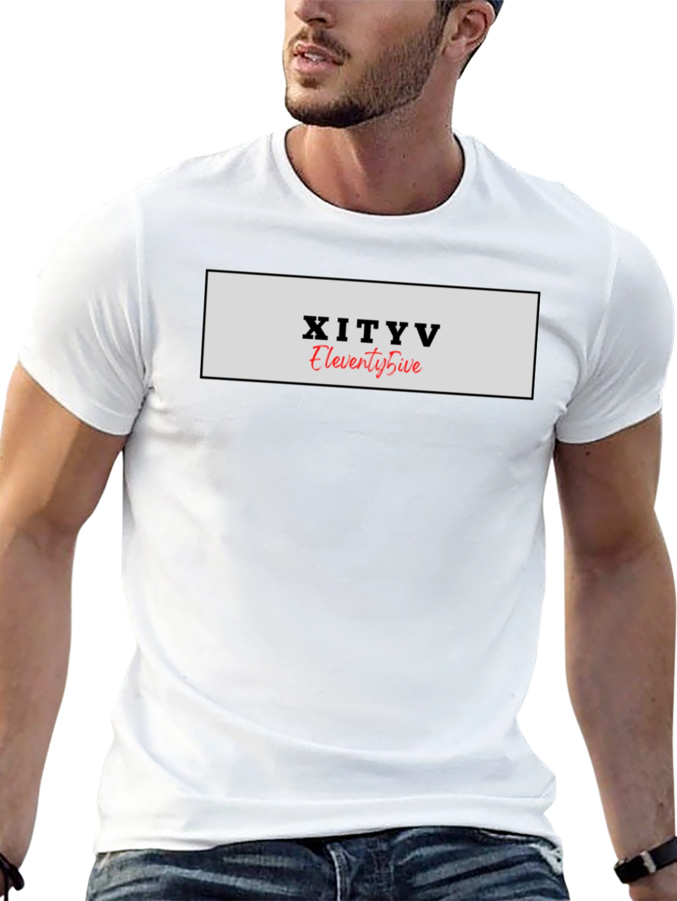 XITYV ElevenntyFive Graphic Tee - Stylish Cotton T-Shirt