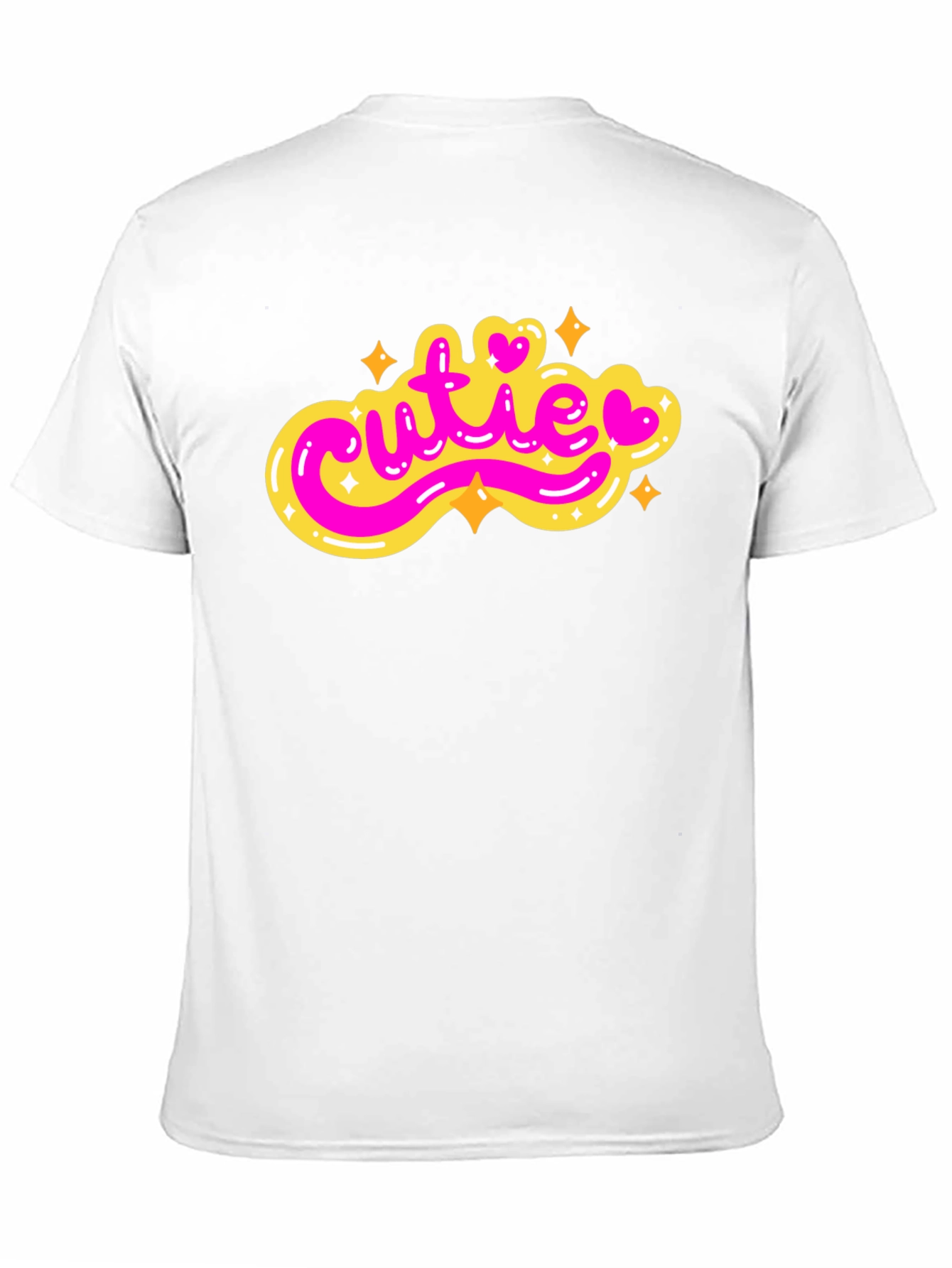 Cutie Graphic Tee - Stylish Black T-Shirt