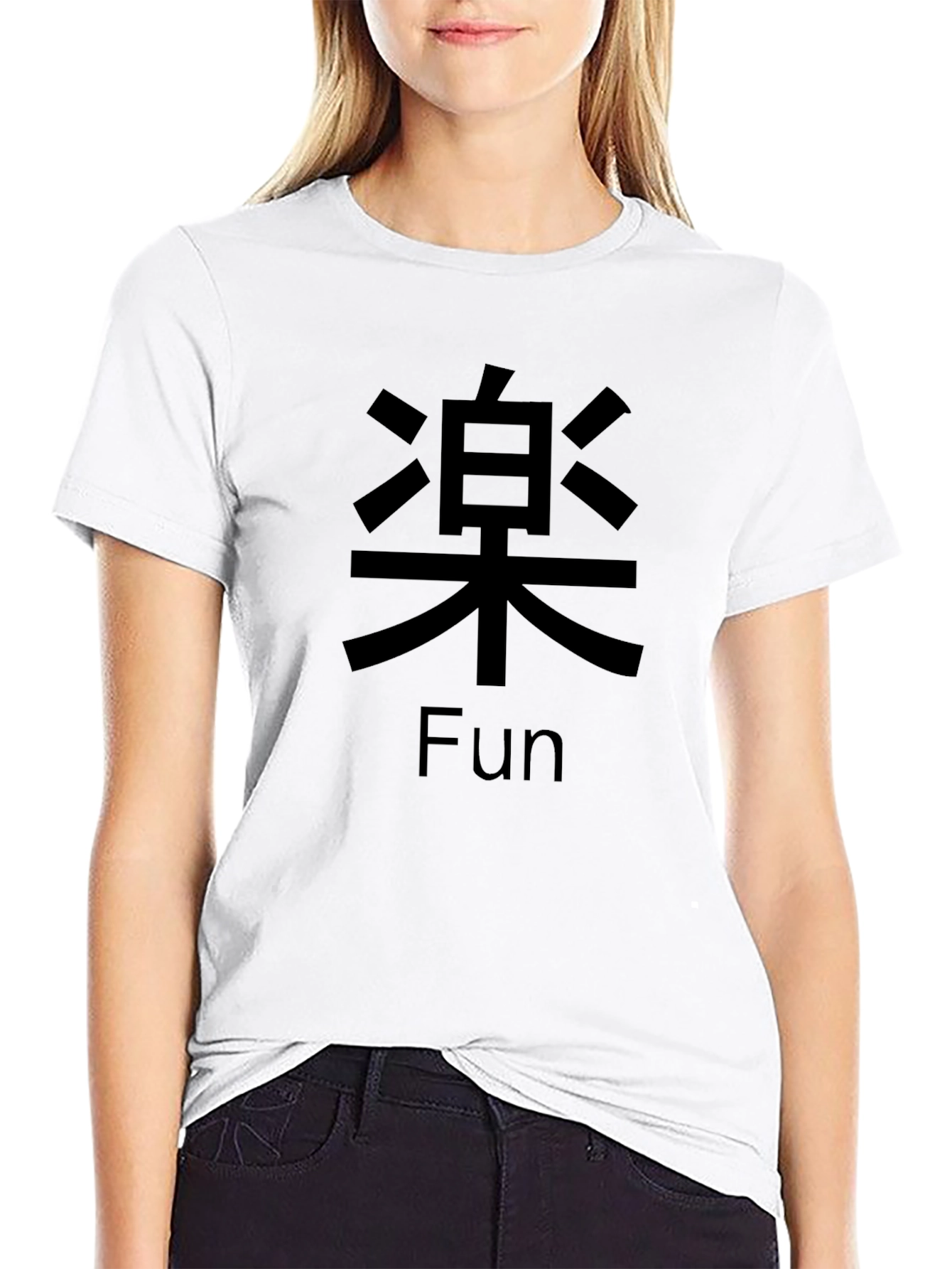 Fun Kanji T-Shirt - Soft & Stylish