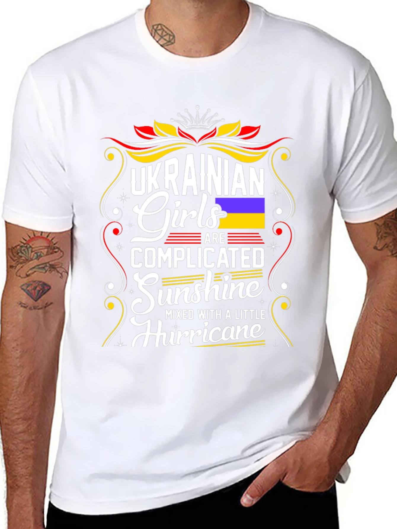 Ukrainian Girls T-Shirt - Sunshine & Hurricane