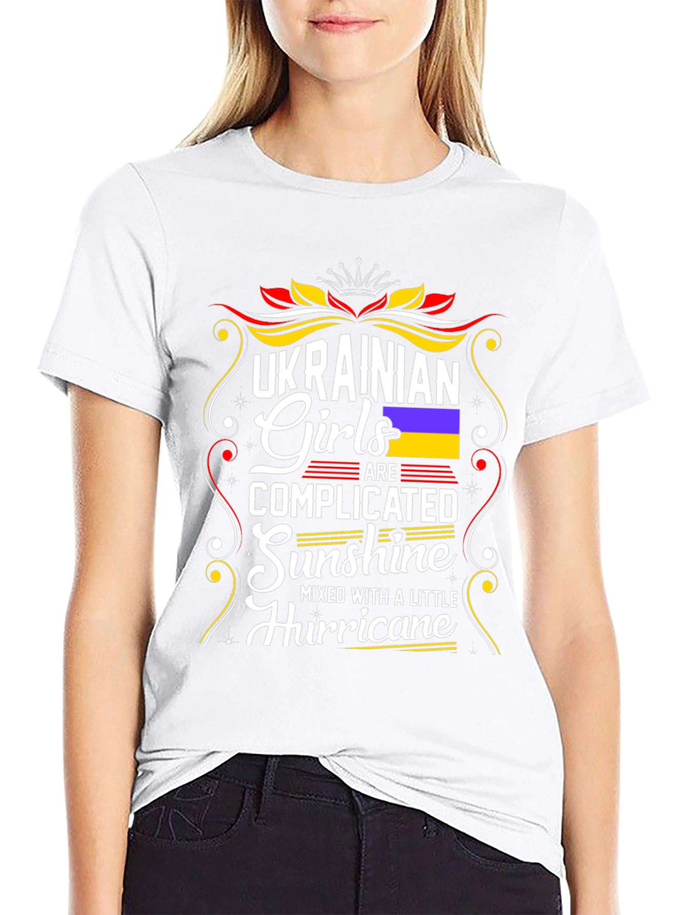 Ukrainian Girls T-Shirt - Sunshine & Hurricane