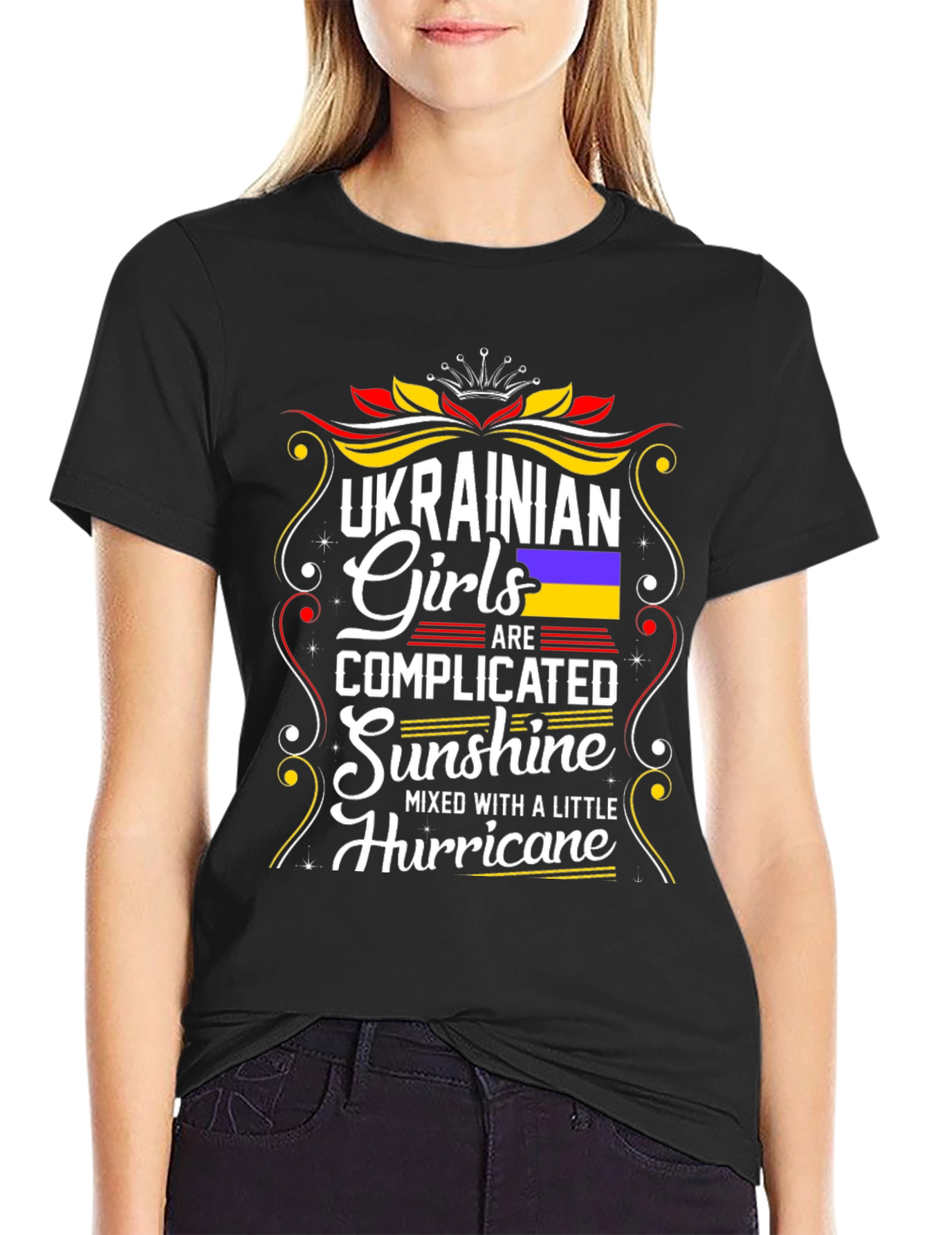 Ukrainian Girls T-Shirt - Sunshine & Hurricane