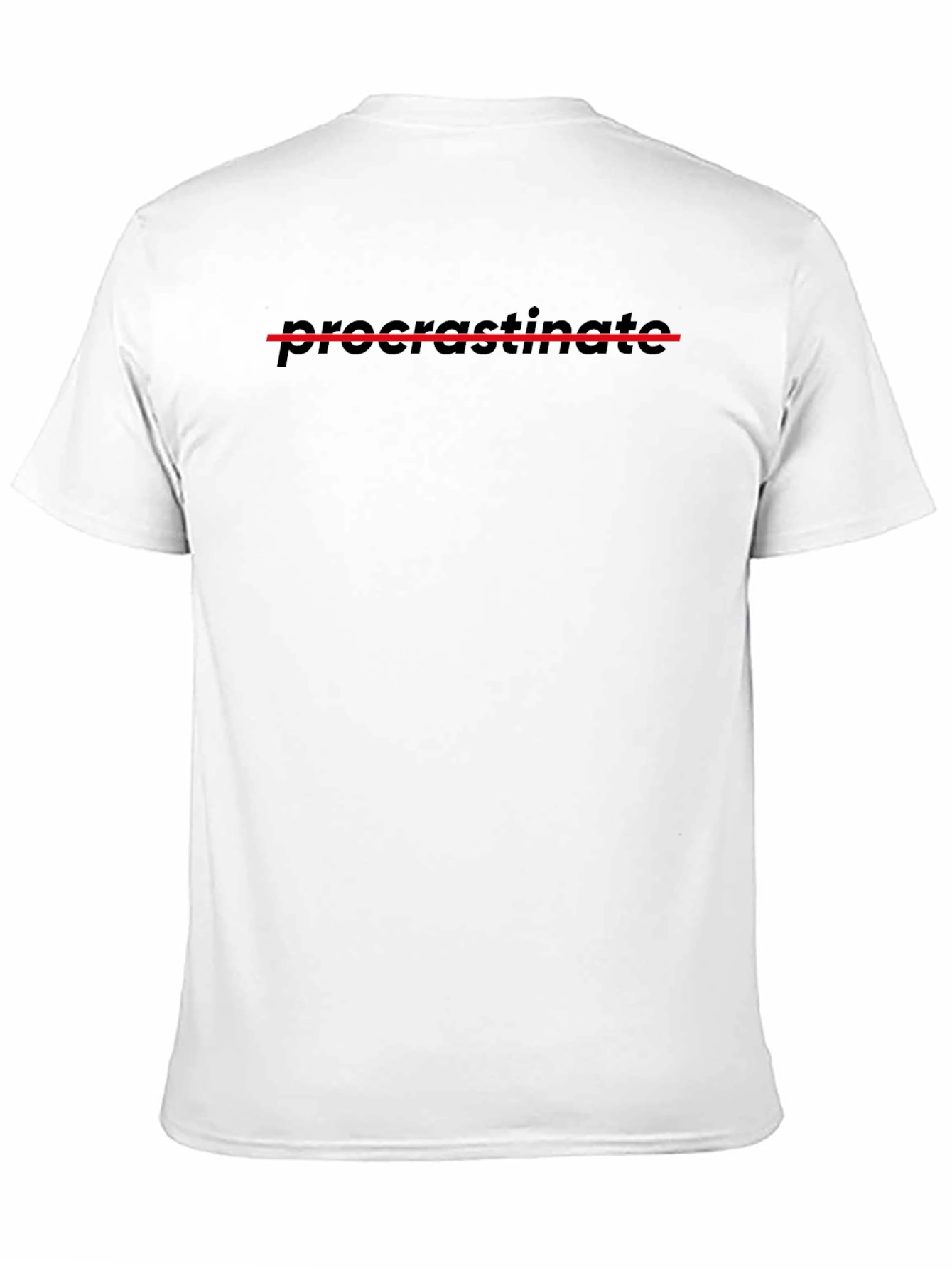 Procrastinate Funny Graphic Tee