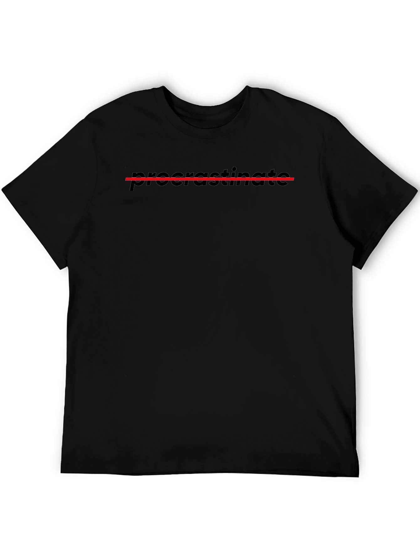 Procrastinate Funny Graphic Tee