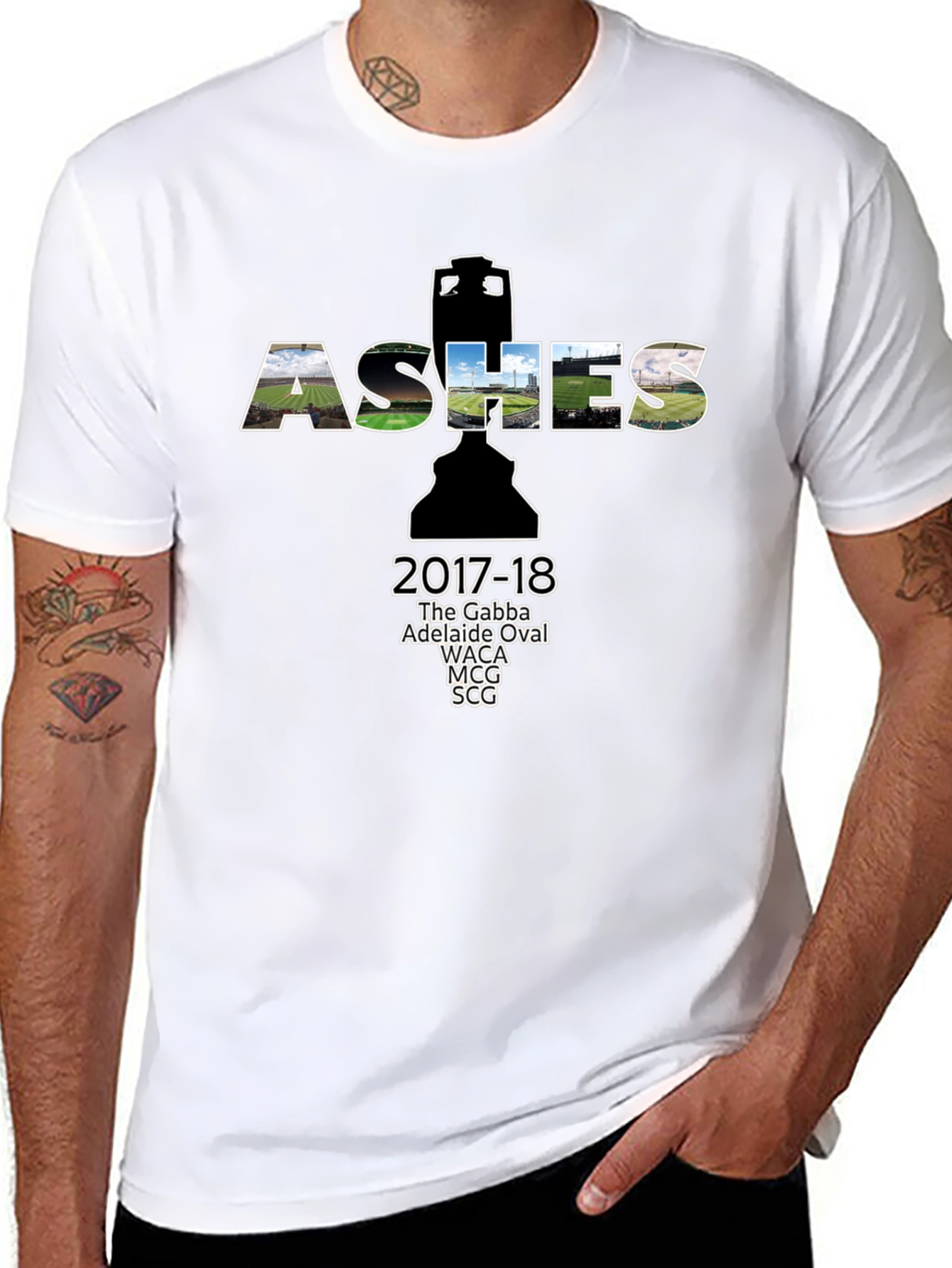 Ashes 2017-18 Cricket Tour T-Shirt