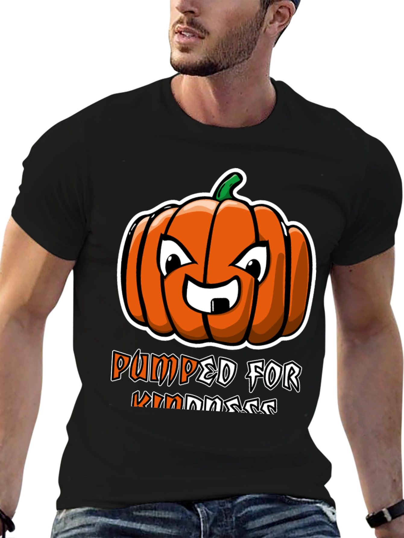 Pumped for Kindness Halloween Graphic Tee