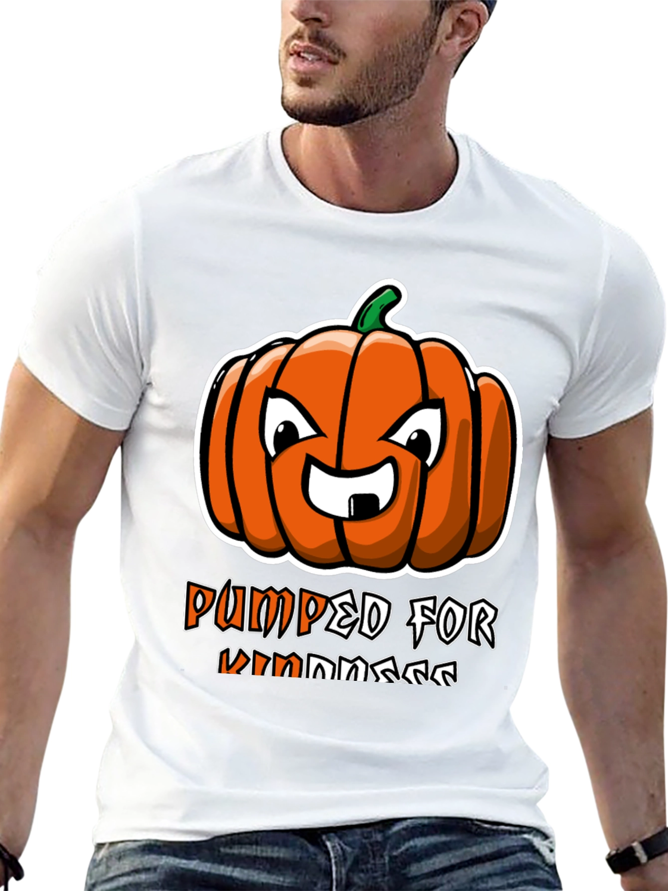 Pumped for Kindness Halloween Graphic Tee