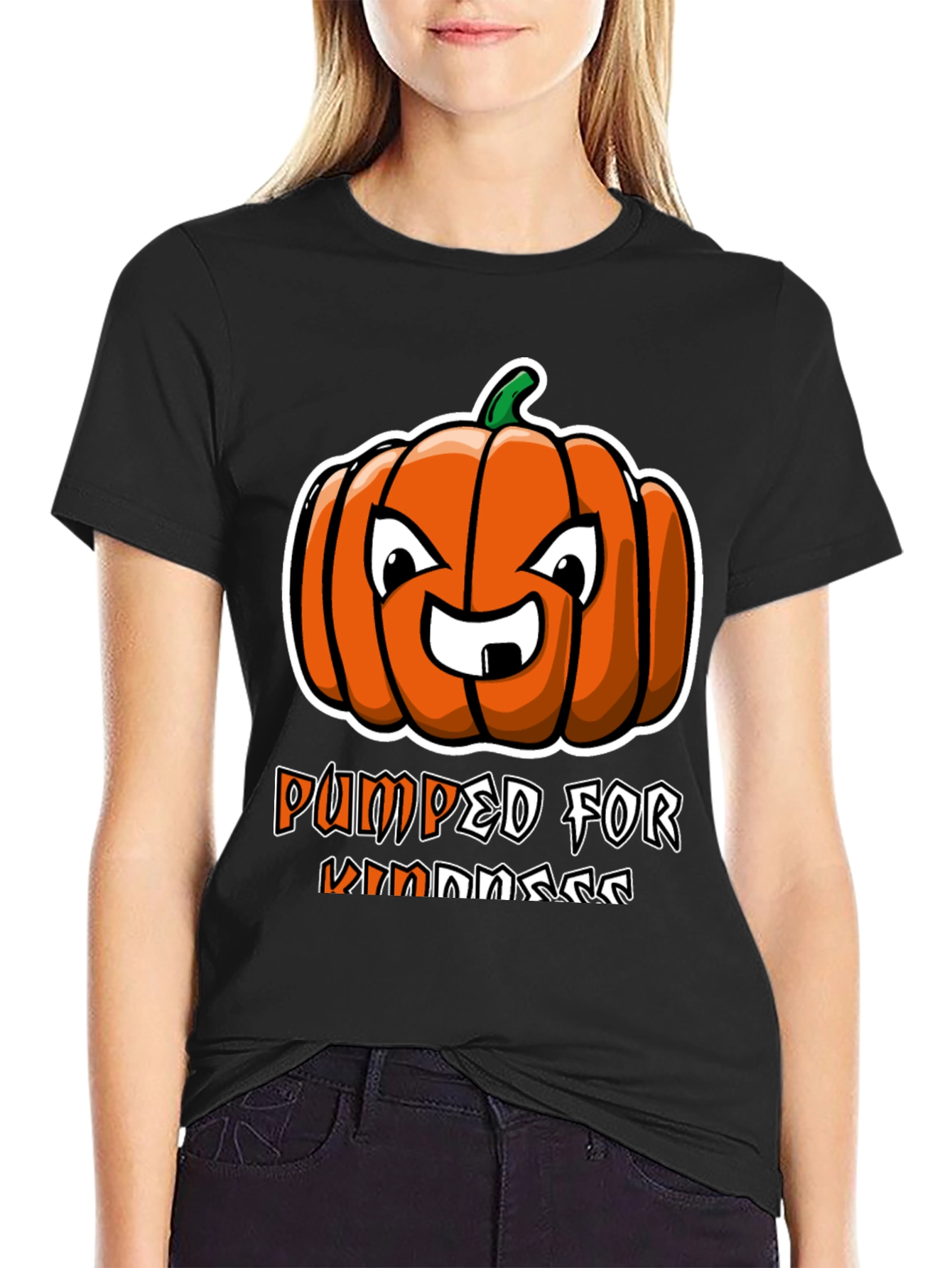 Pumped for Kindness Halloween Graphic Tee