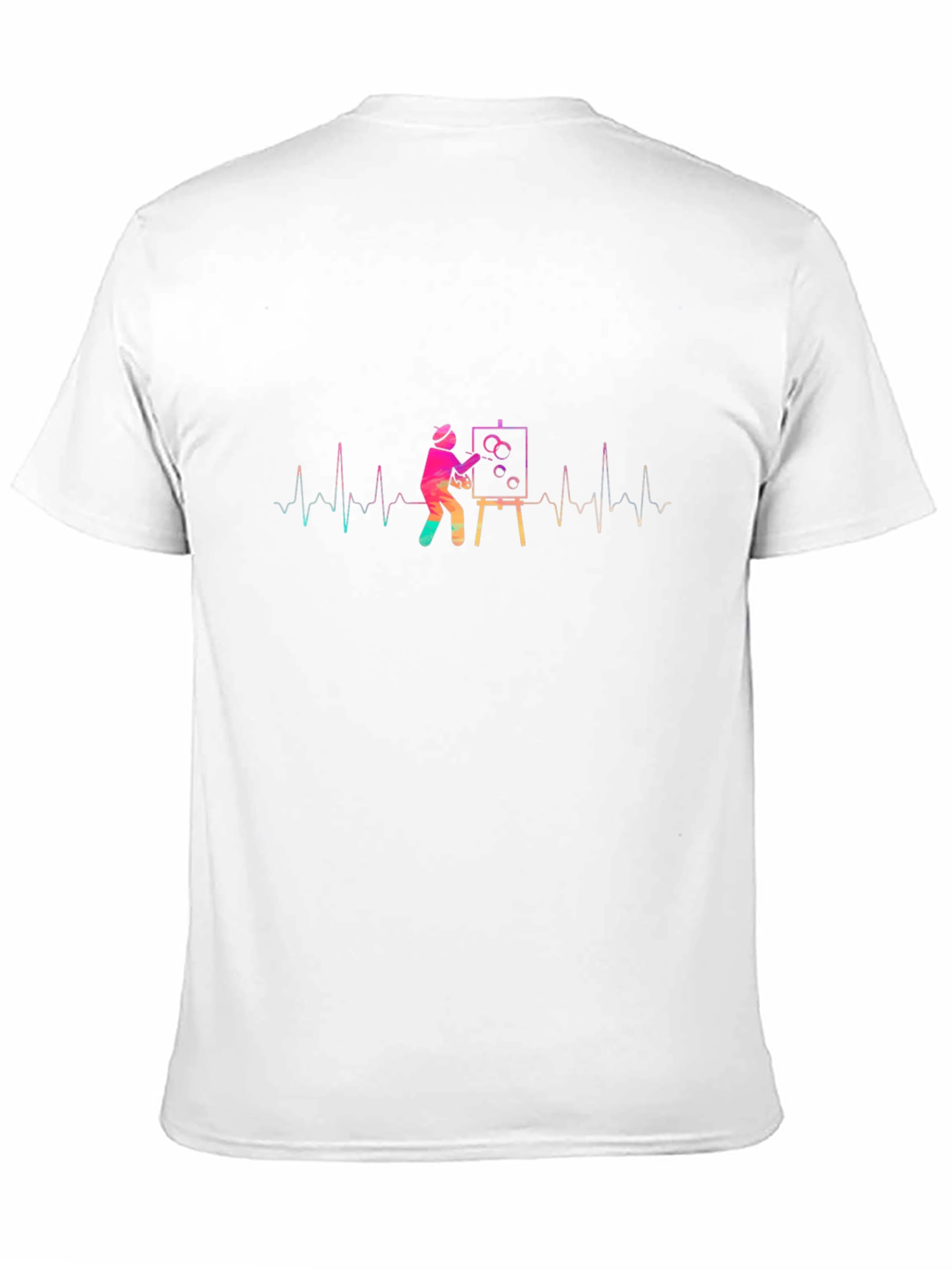 Artist Heartbeat Graphic Tee - Creative Expression