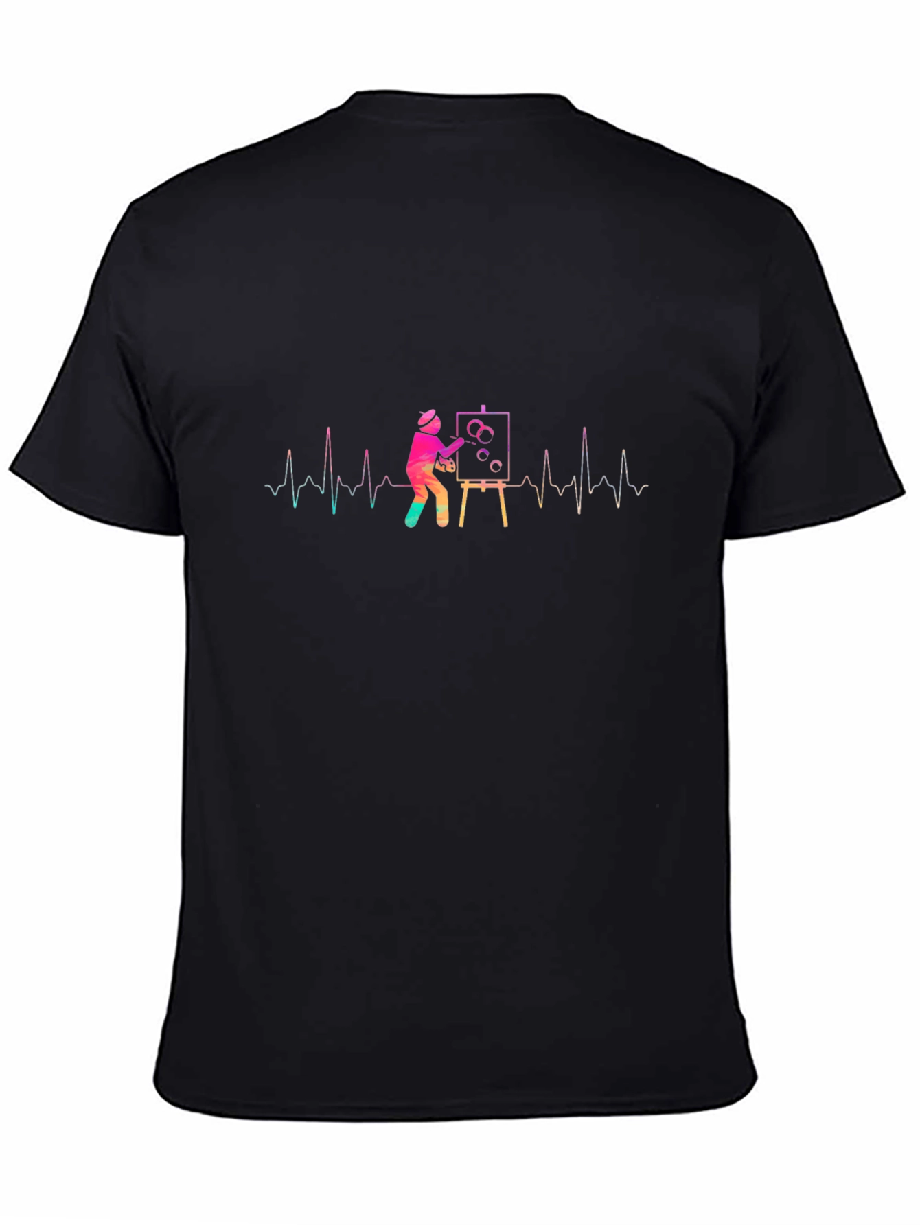 Artist Heartbeat Graphic Tee - Creative Expression