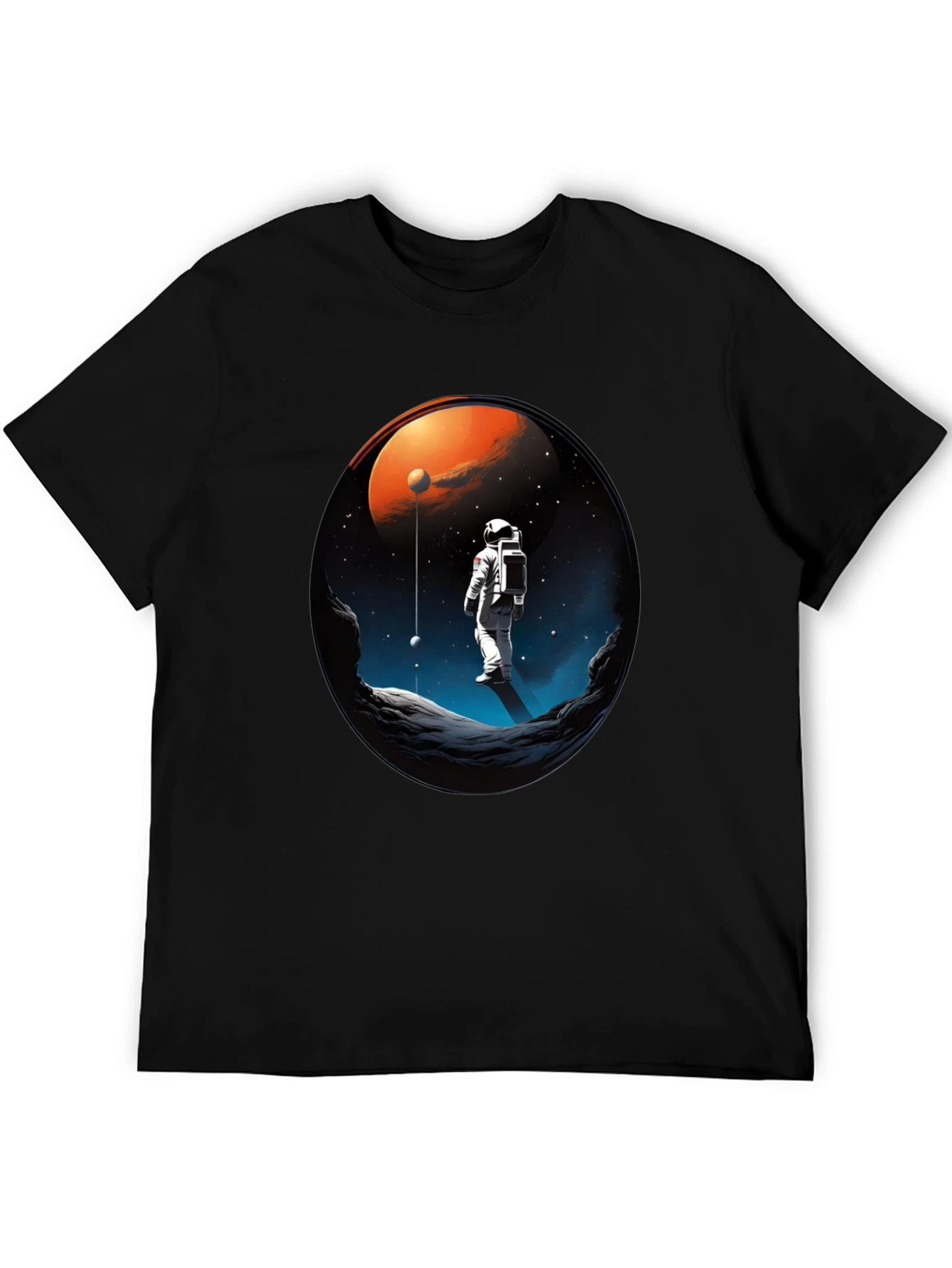 Astronaut Graphic T-Shirt - Space Exploration Design