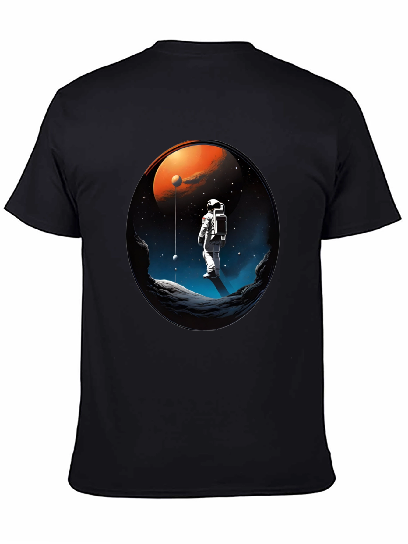 Astronaut Graphic T-Shirt - Space Exploration Design