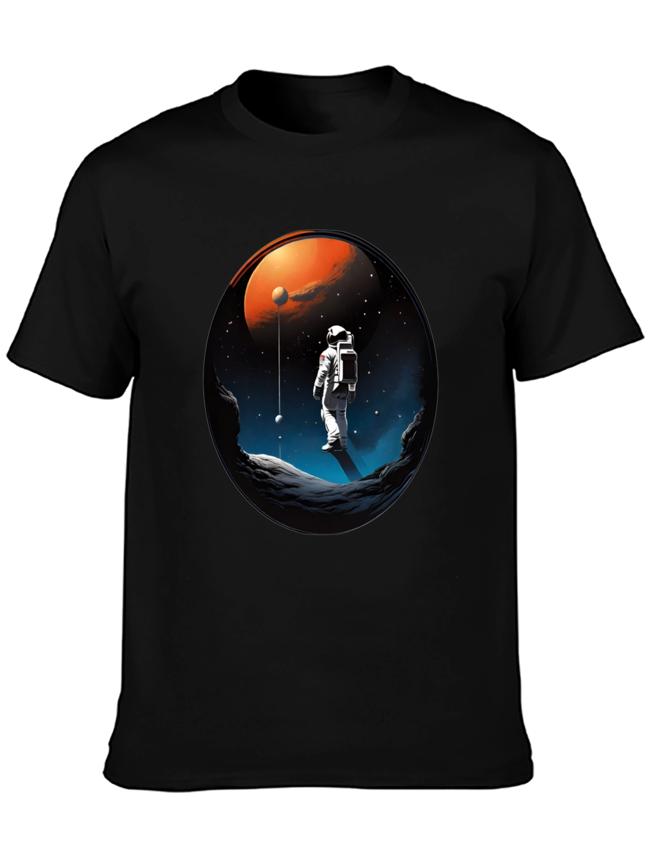 Astronaut Graphic T-Shirt - Space Exploration Design