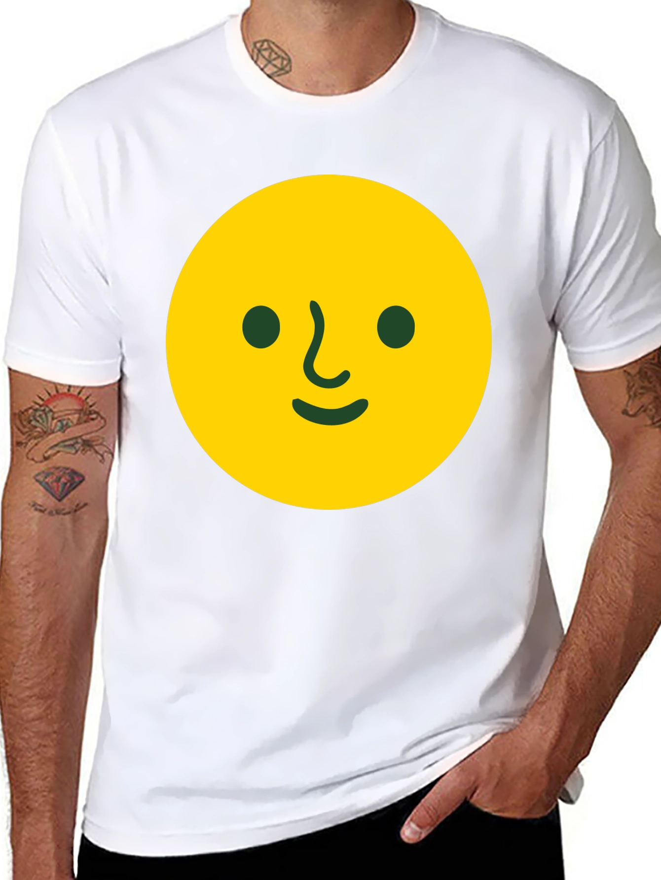Smiley Face Graphic Tee