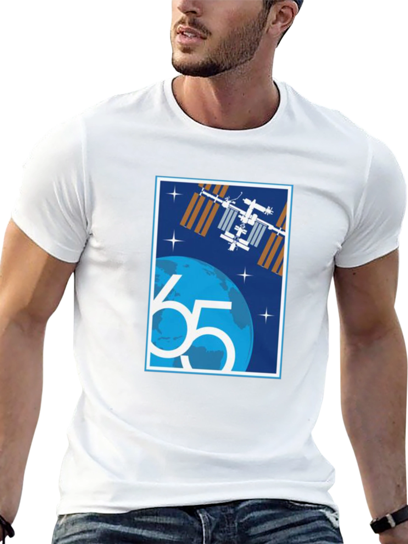 ISS Expedition 65 Graphic T-Shirt