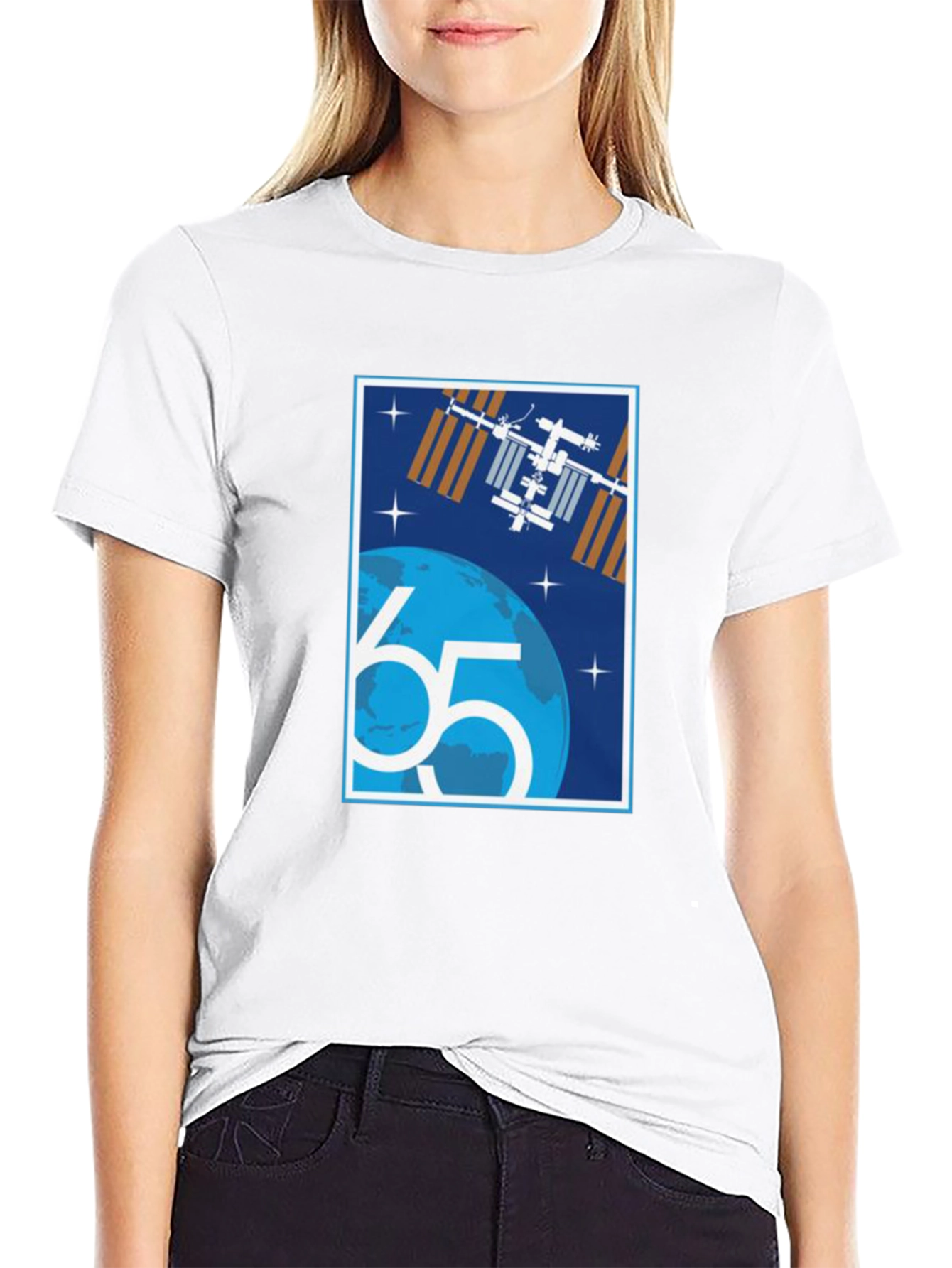ISS Expedition 65 Graphic T-Shirt