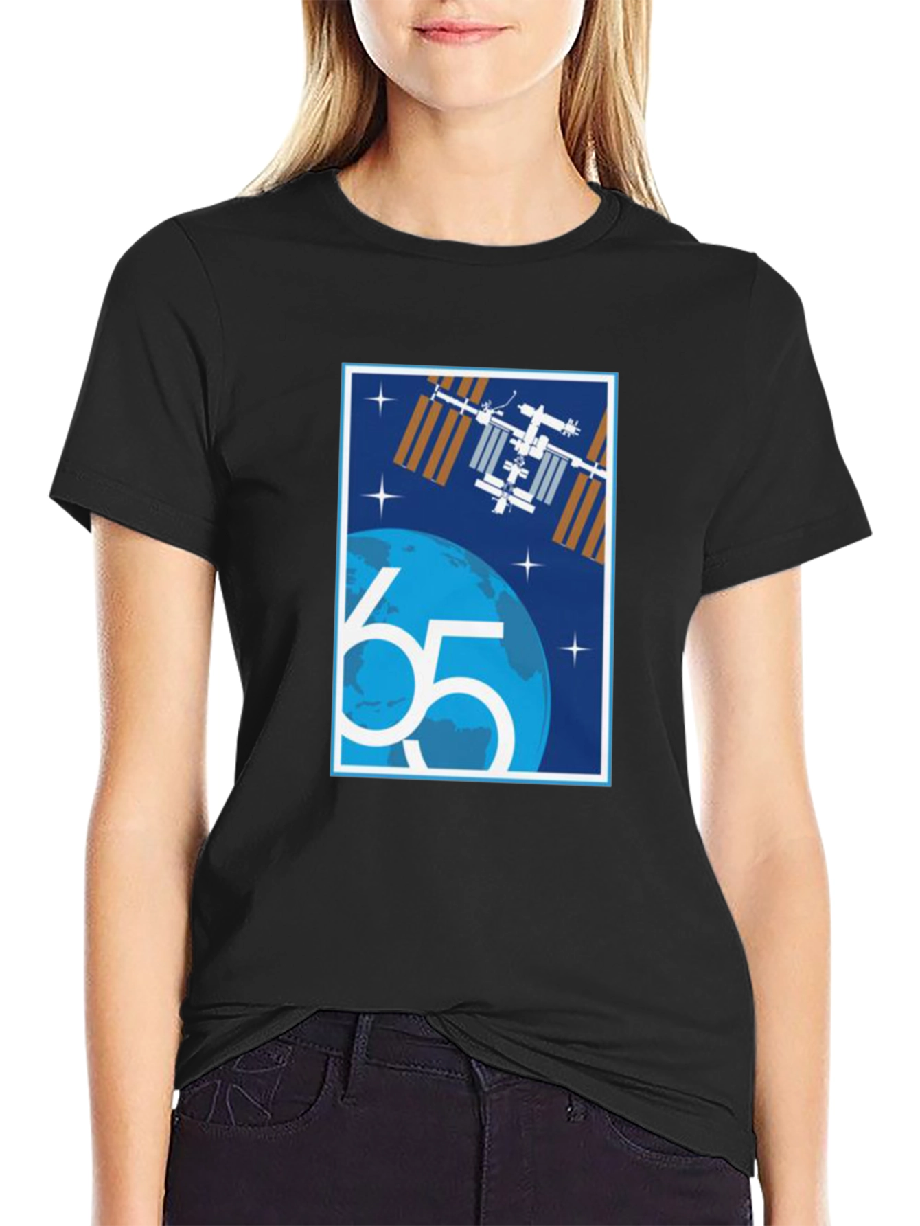 ISS Expedition 65 Graphic T-Shirt