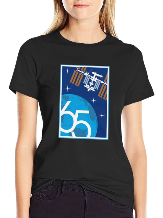 ISS Expedition 65 Graphic T-Shirt
