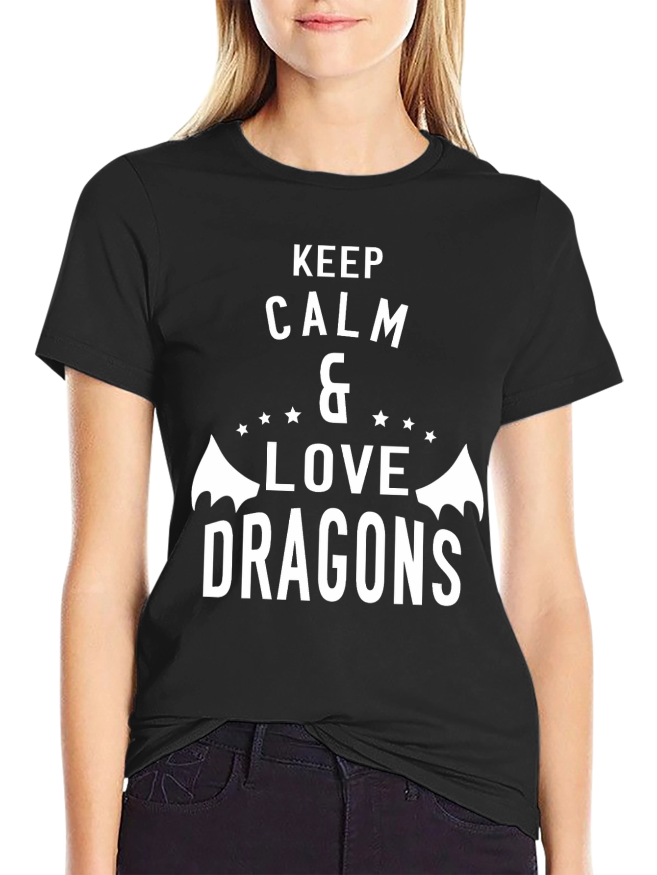Keep Calm & Love Dragons T-Shirt