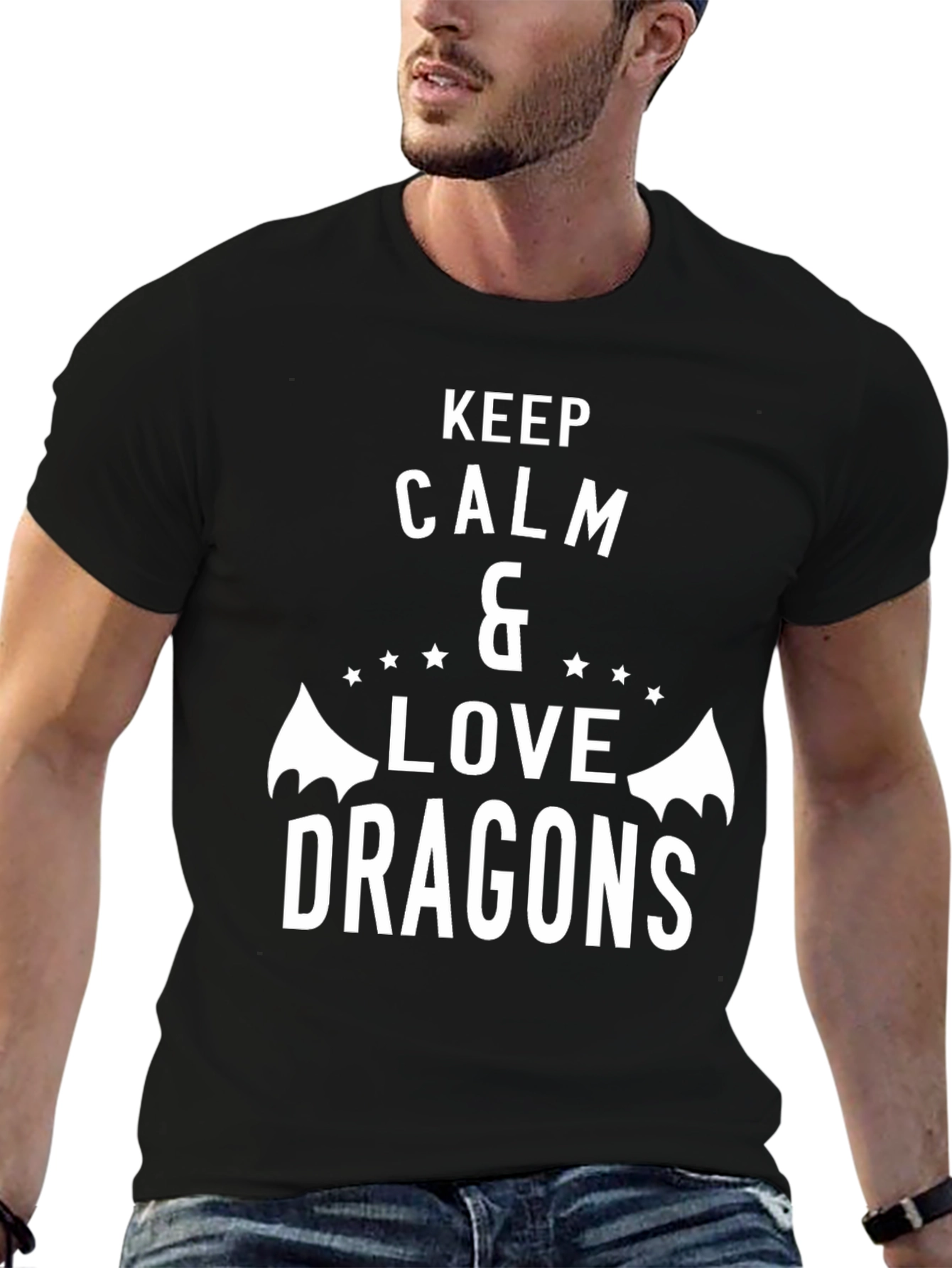 Keep Calm & Love Dragons T-Shirt