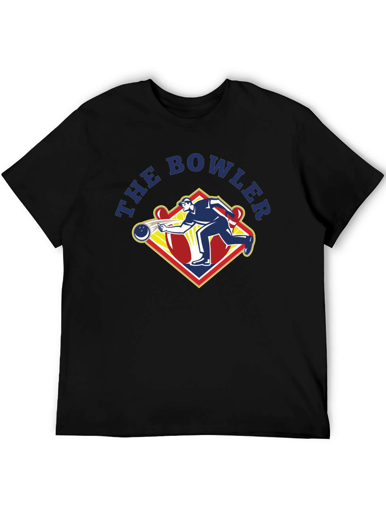 The Bowler Graphic T-Shirt - Classic Bowling Design