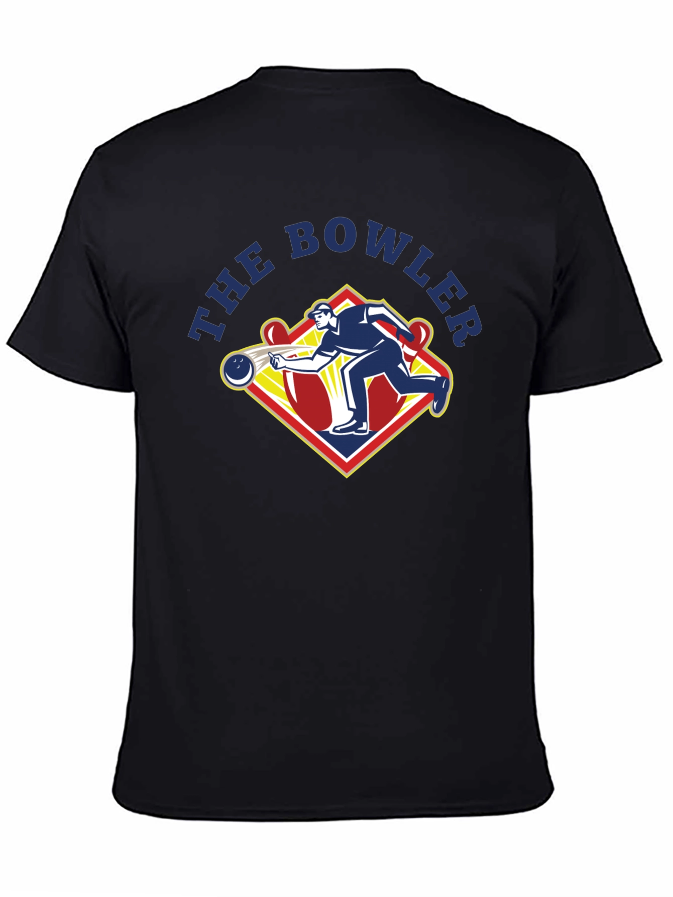 The Bowler Graphic T-Shirt - Classic Bowling Design